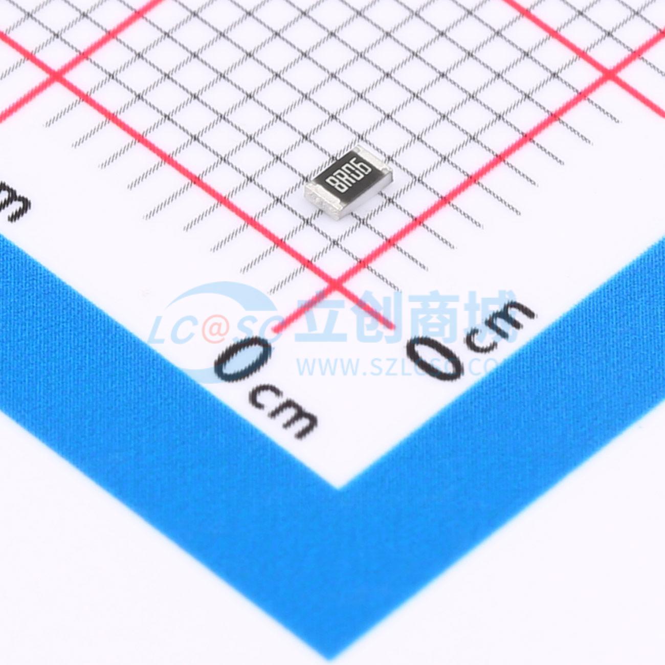 点击查看大图 0805W8F806KT5E实物图