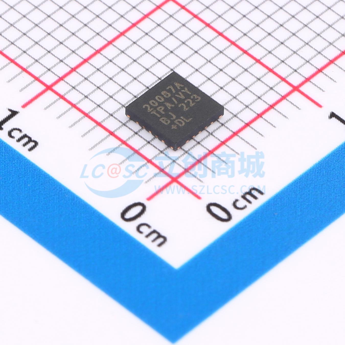 点击查看大图 MAX20087ATPA/VY+T实物图