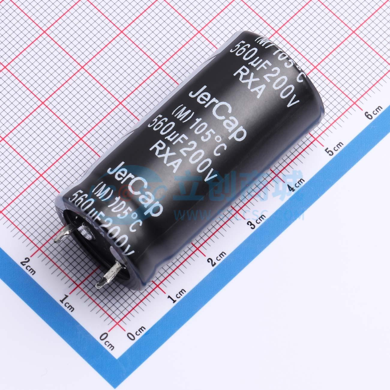 RXA200V560M22X45实物图