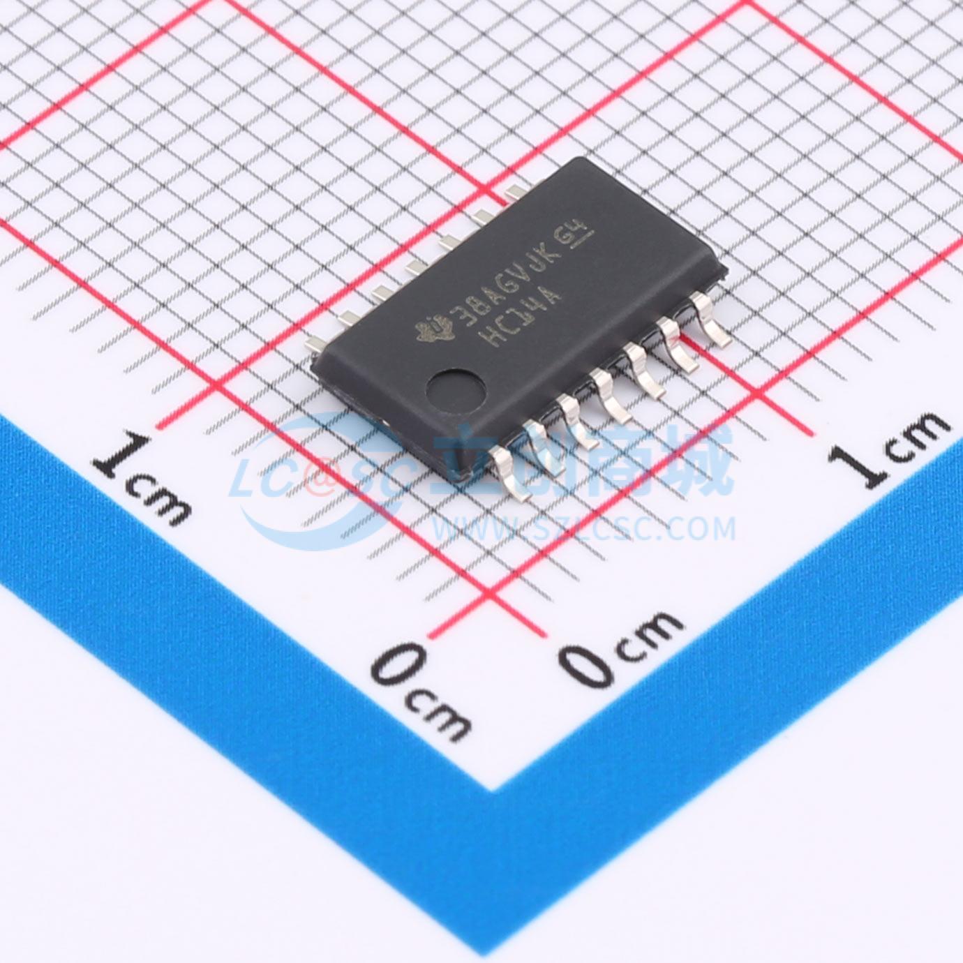 SN74HC14ANSR实物图