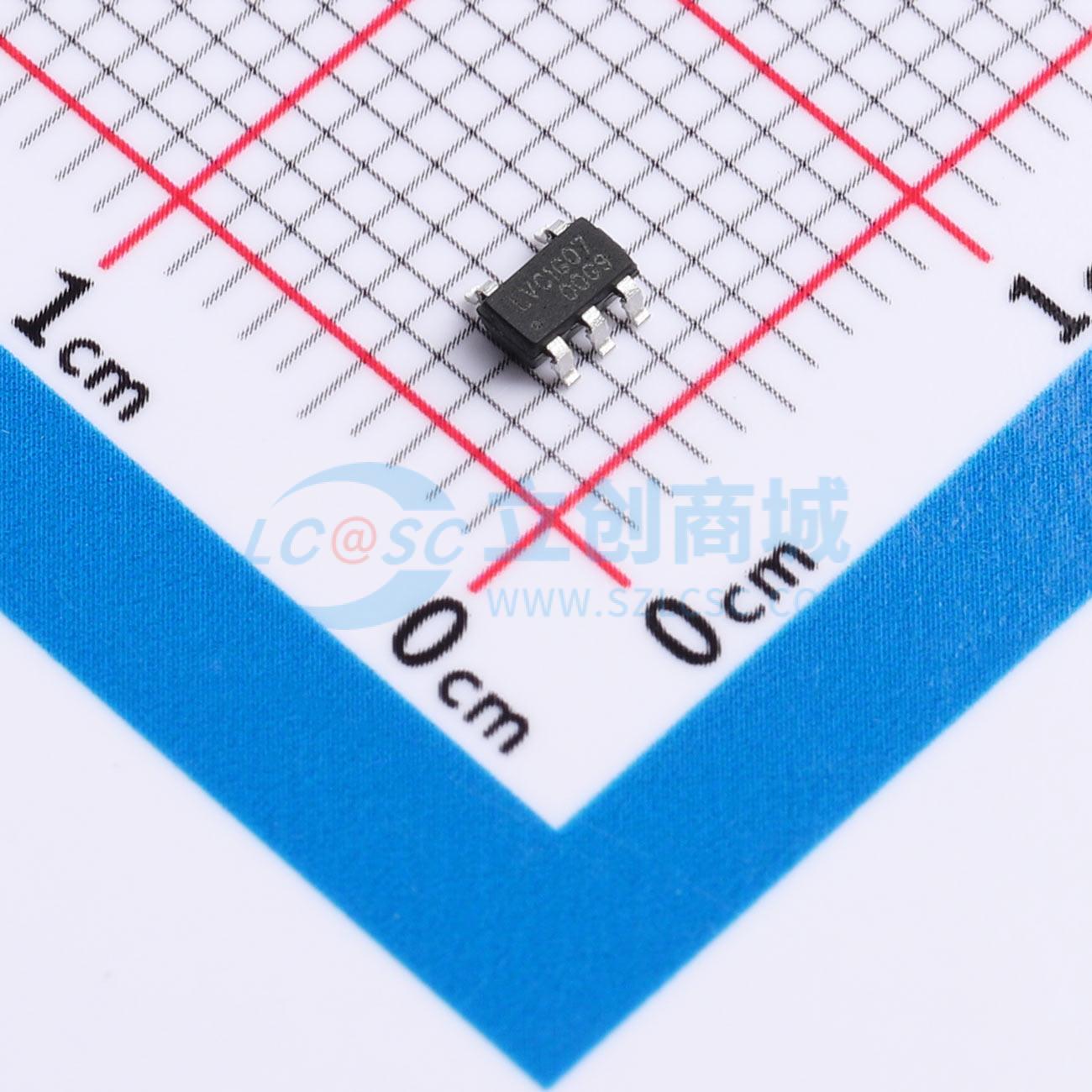 点击查看大图 CJ74LVC1G07M5N实物图