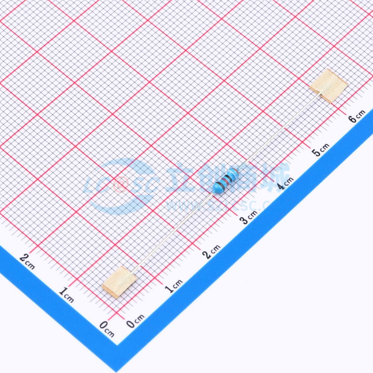 点击查看大图 RN 1/4W 39K F T/B A1实物图