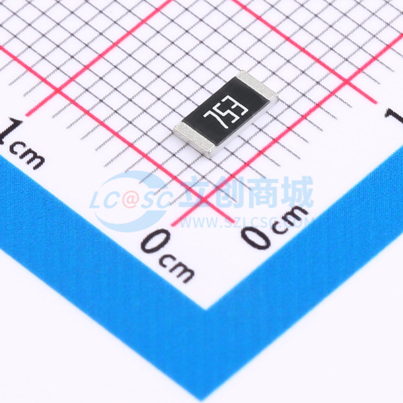 点击查看大图 RC2010JK-0775KL实物图