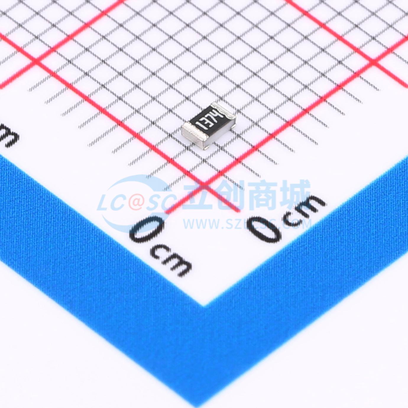 点击查看大图 AC0805FR-071M37L实物图