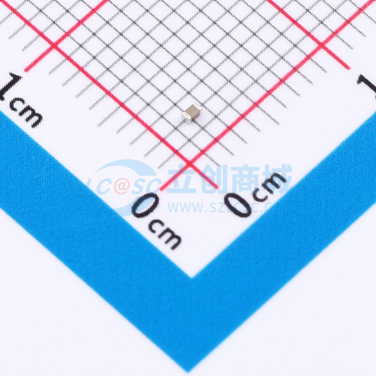 点击查看大图 CSA0402X5R105M250GT实物图