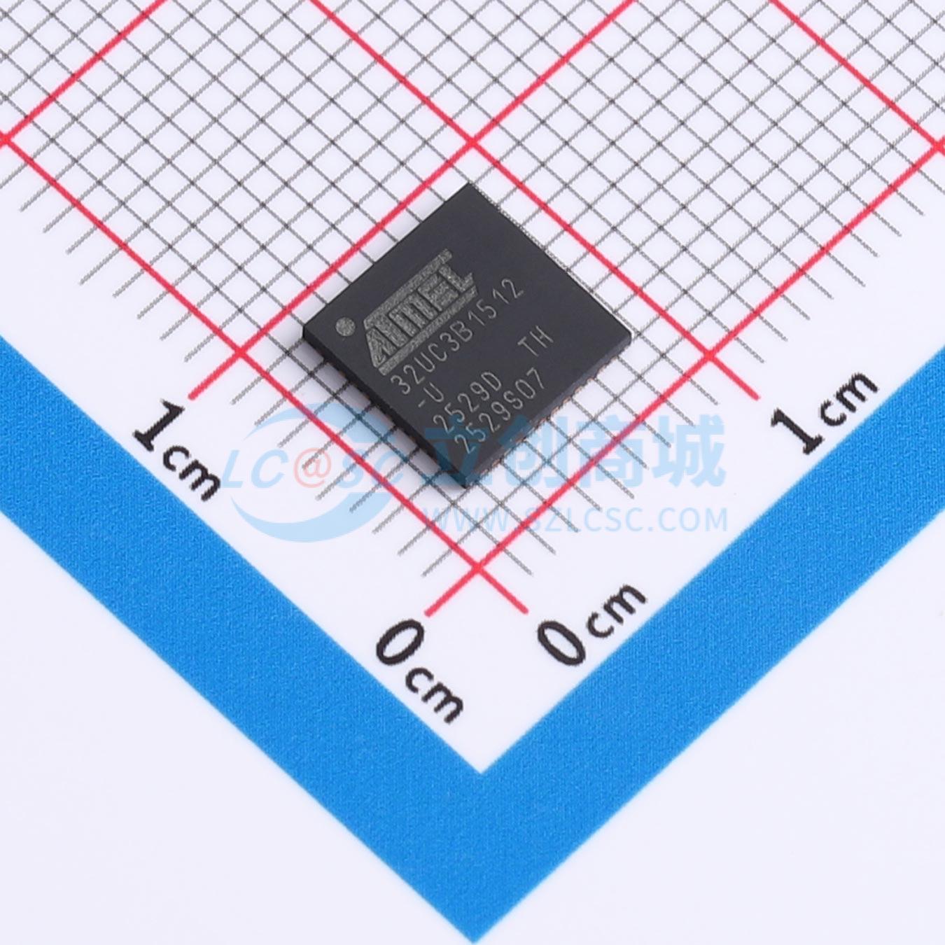 点击查看大图 AT32UC3B1512-Z1UT实物图