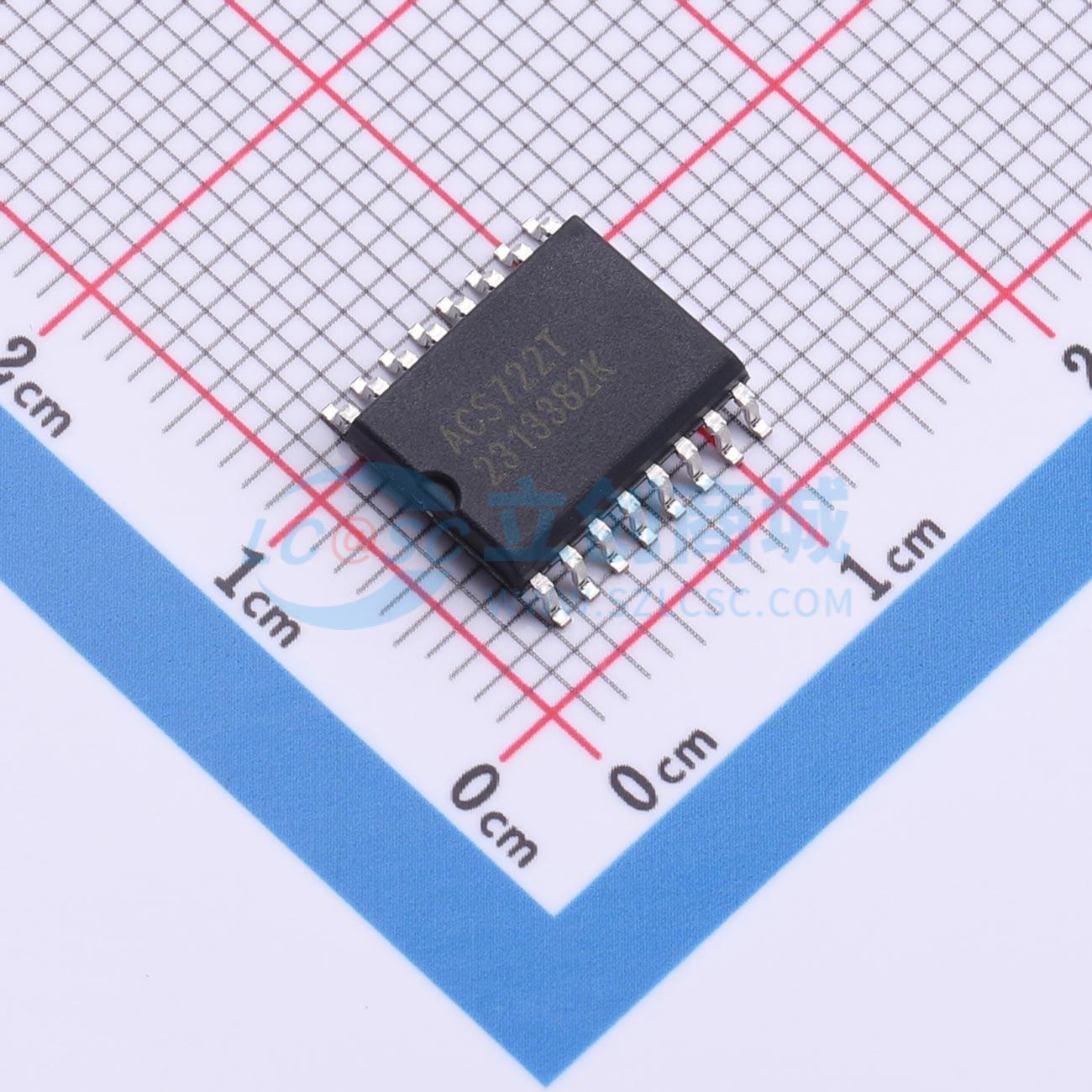 点击查看大图 ACS722KMATR-20AB-T实物图