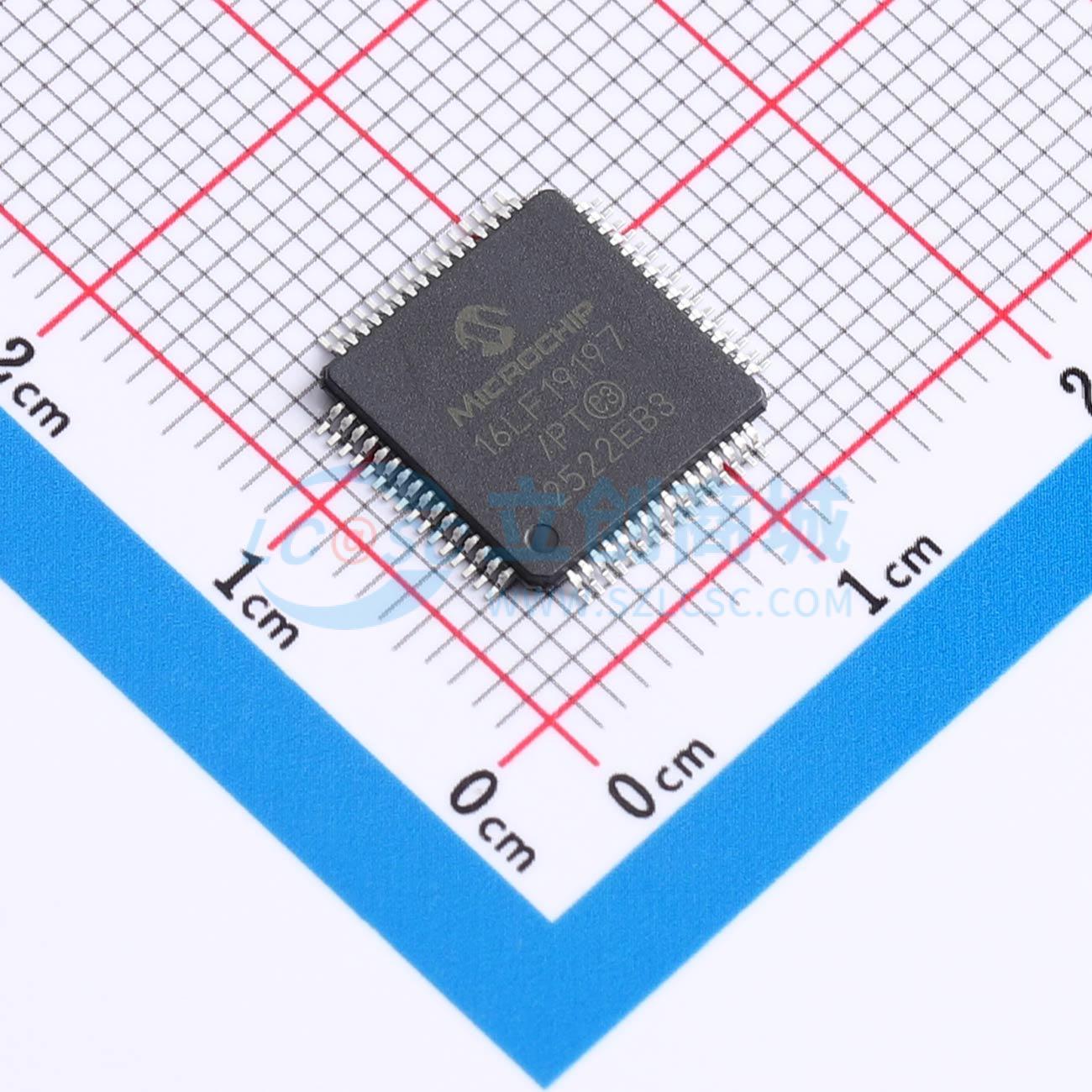 点击查看大图 PIC16LF19197-E/PT实物图