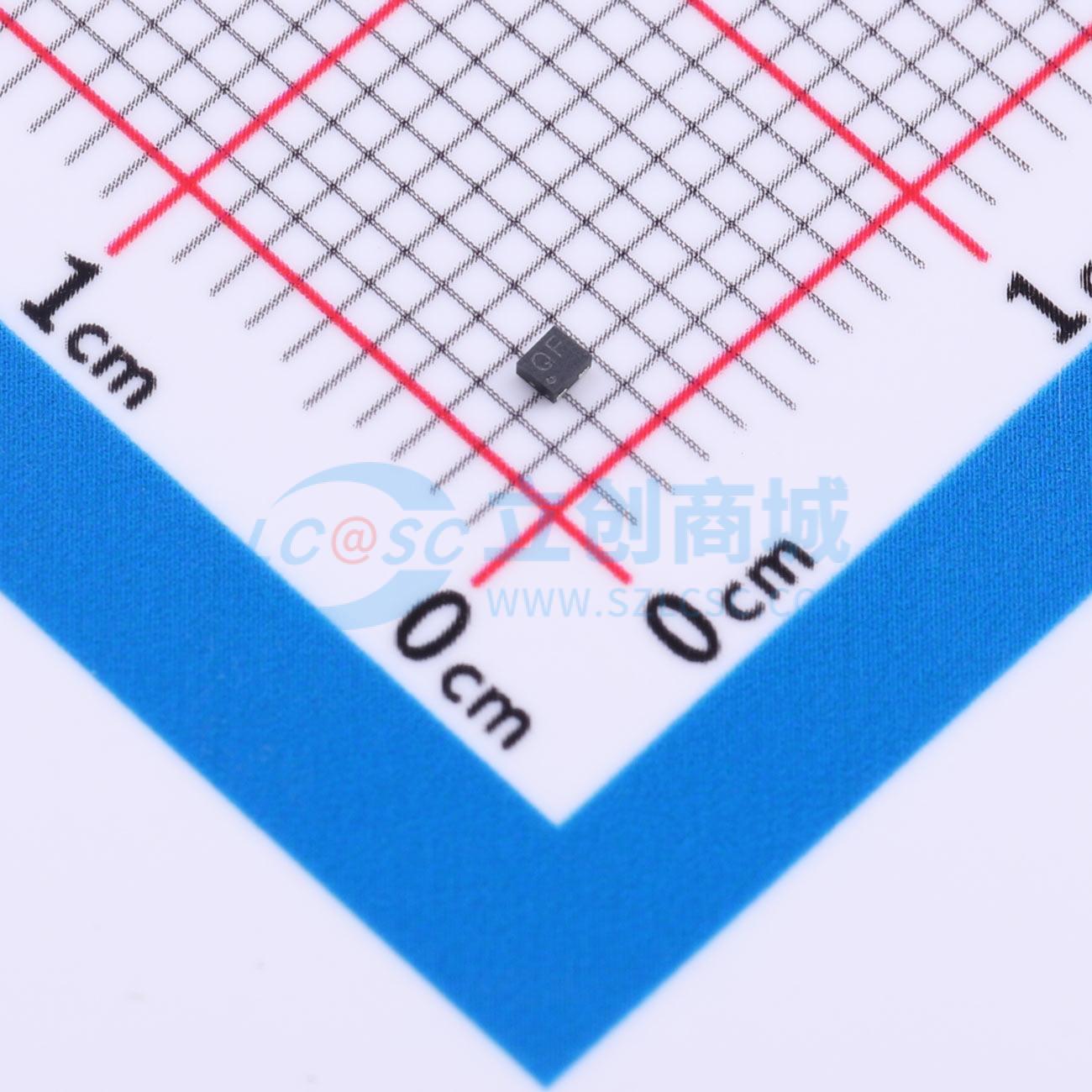 点击查看大图 PESD2CANFD33UQB-QZ实物图