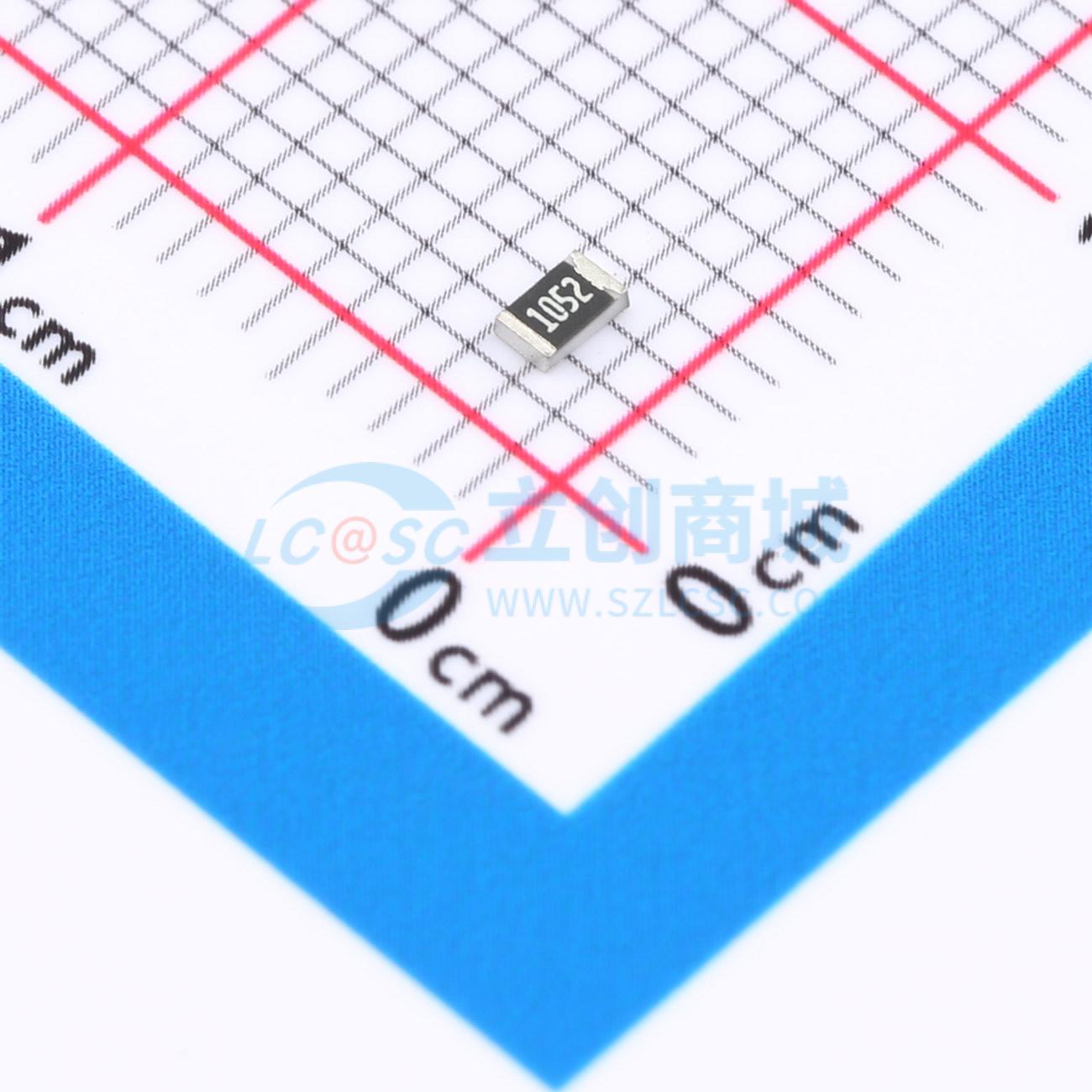 点击查看大图 SCR0805F10K5实物图