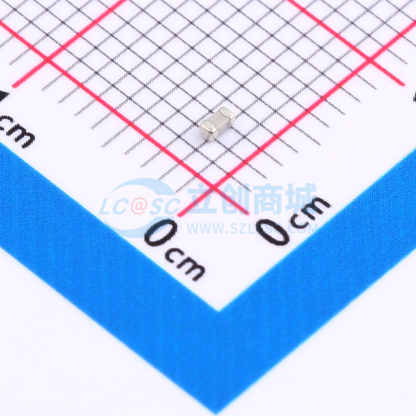 点击查看大图 0603NR82C500CT实物图