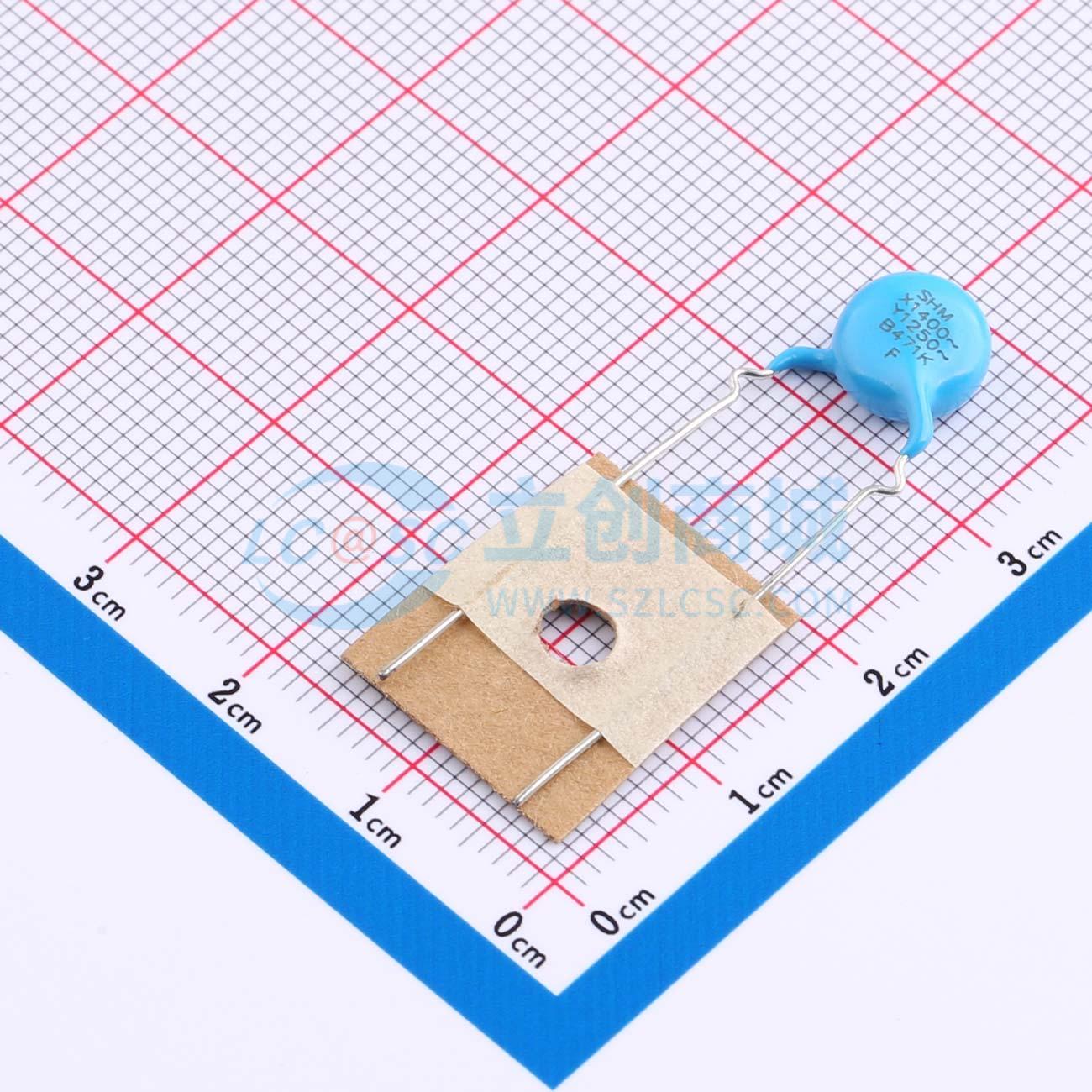 点击查看大图 DCF471K34Y5PG6VK0A0实物图