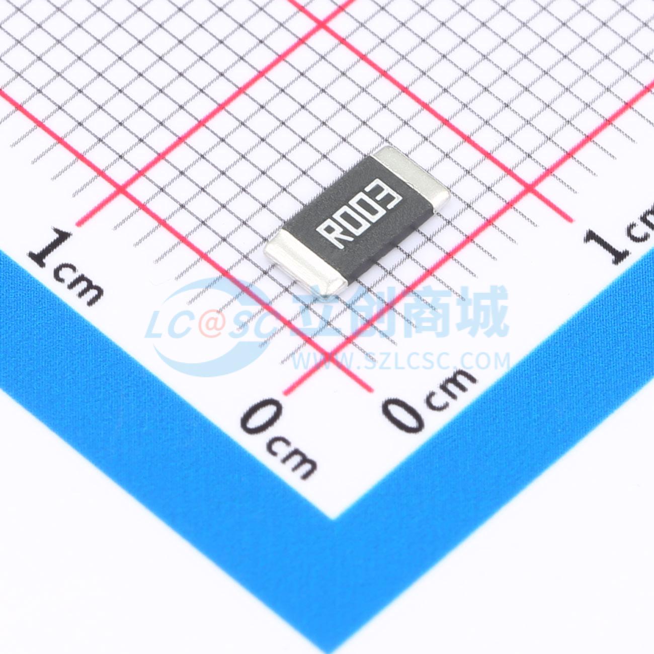 点击查看大图 HoLLR2512-3W-3mR-1%实物图