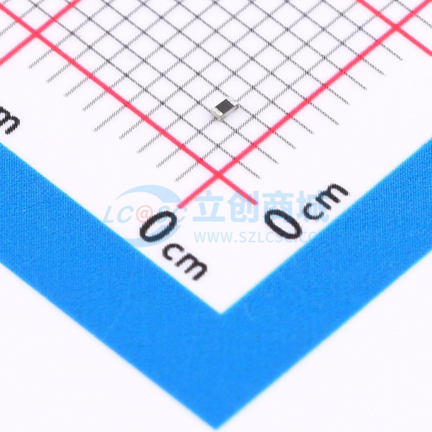 点击查看大图 FRC0402J395TS实物图