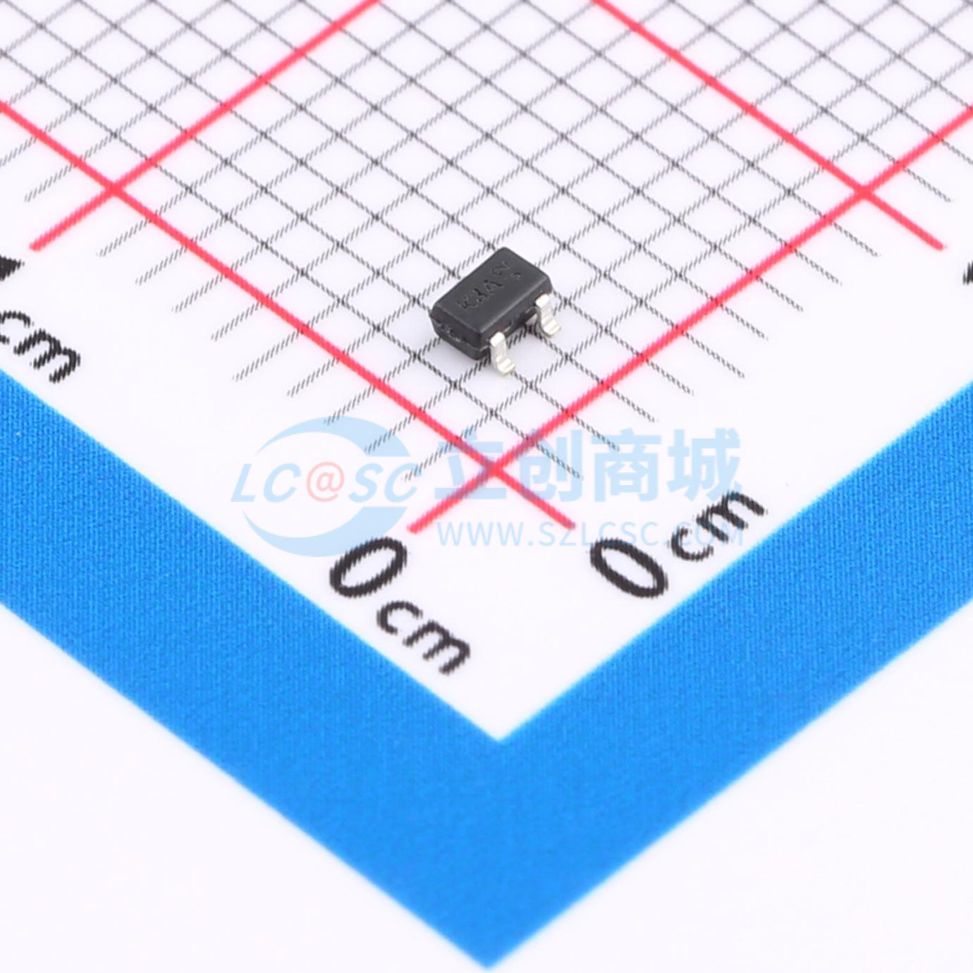 BC857AW-7-F实物图