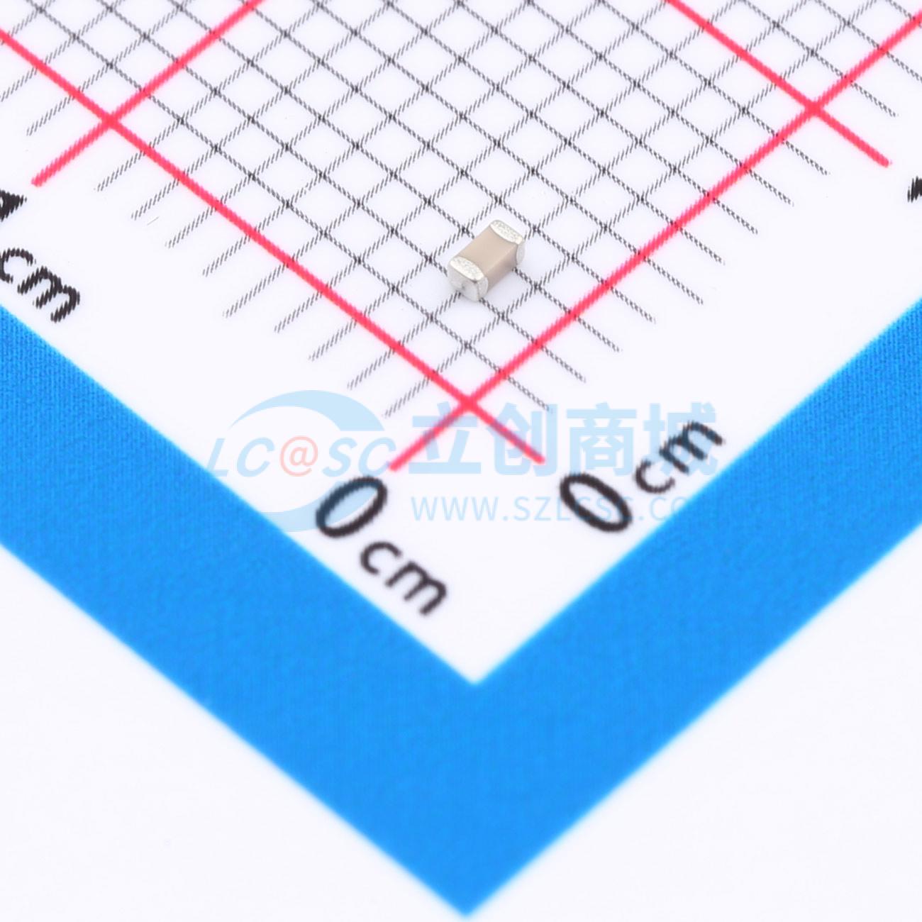 0603CG220J500NT实物图