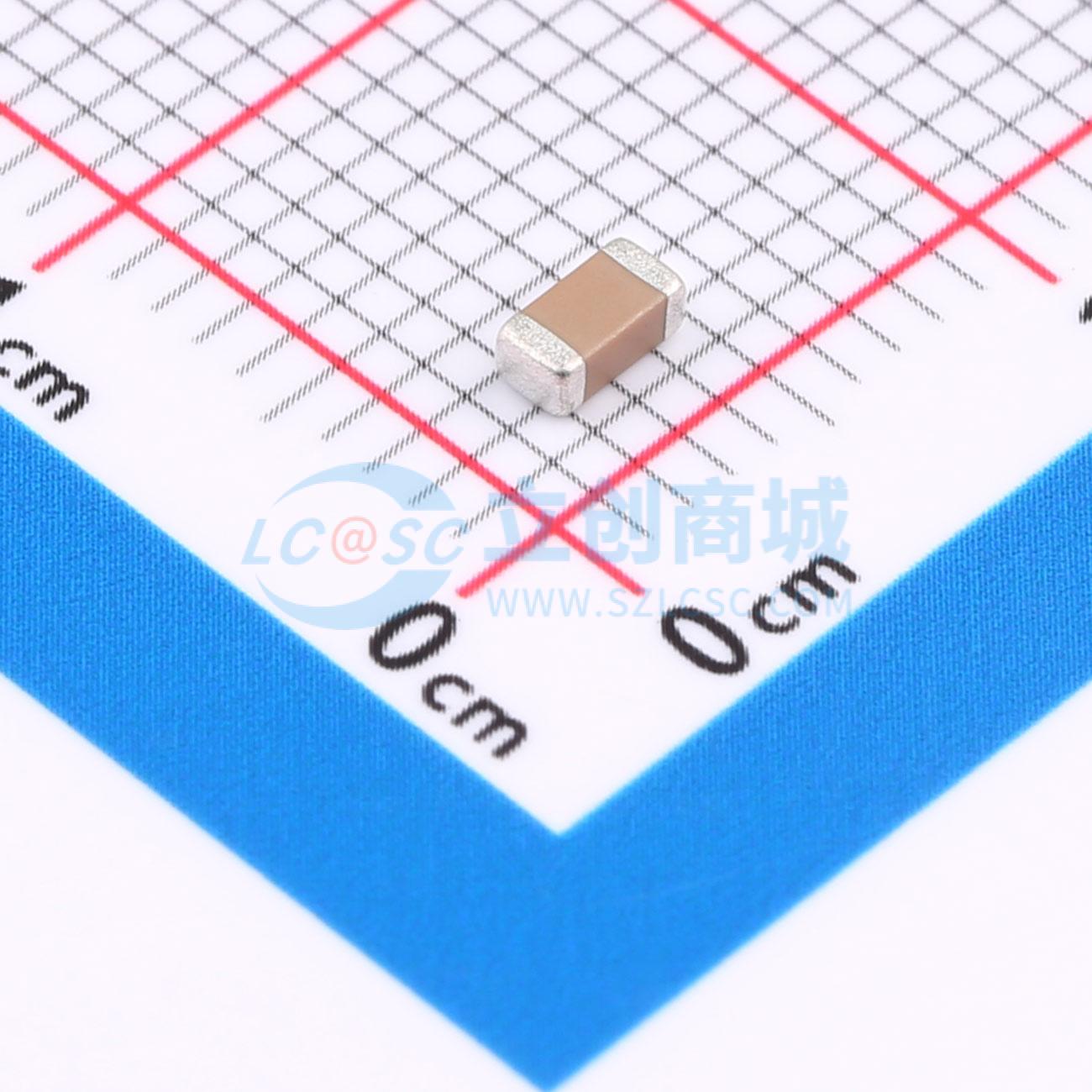 点击查看大图 C1206X221M102T实物图