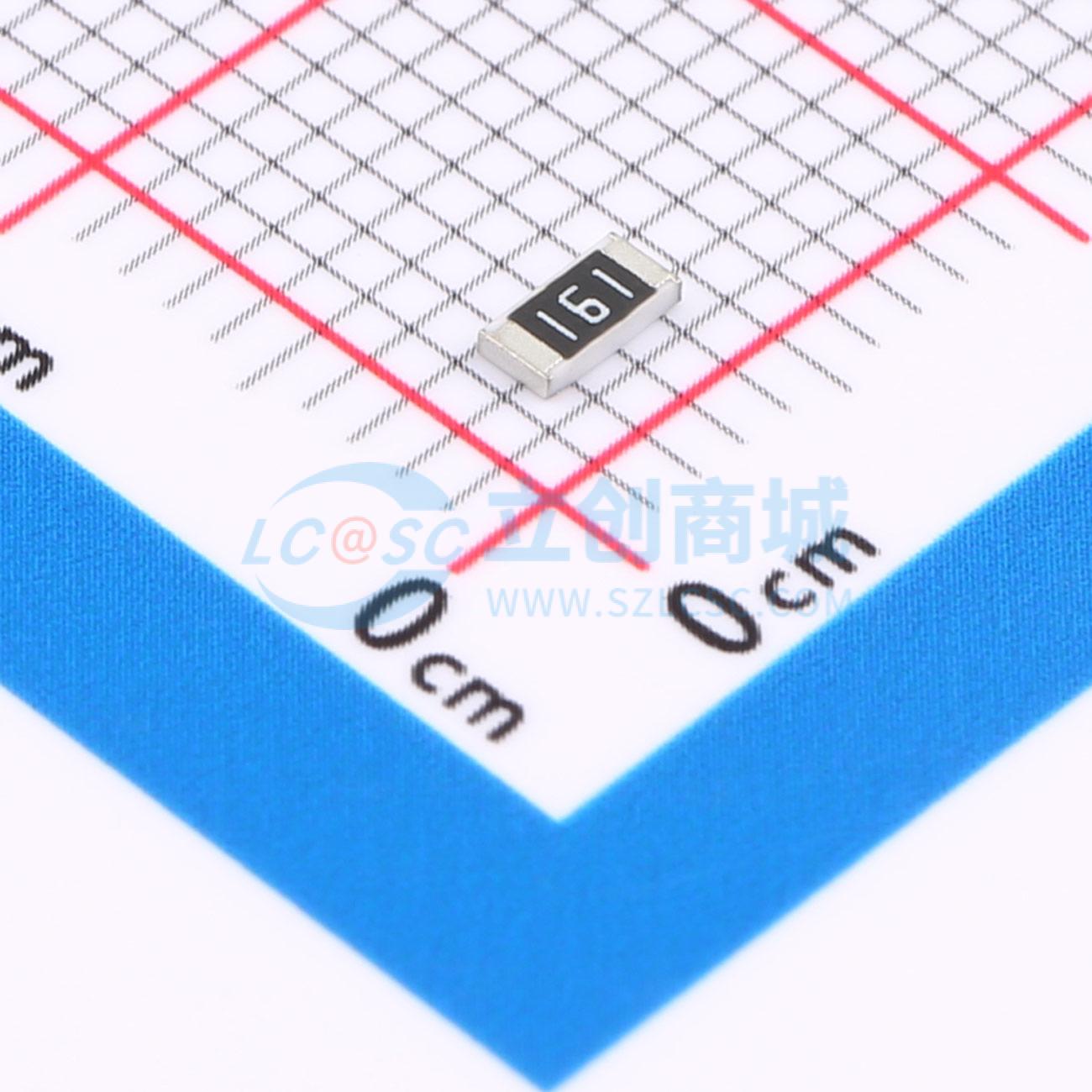 点击查看大图 FRC1206J161 TSD实物图