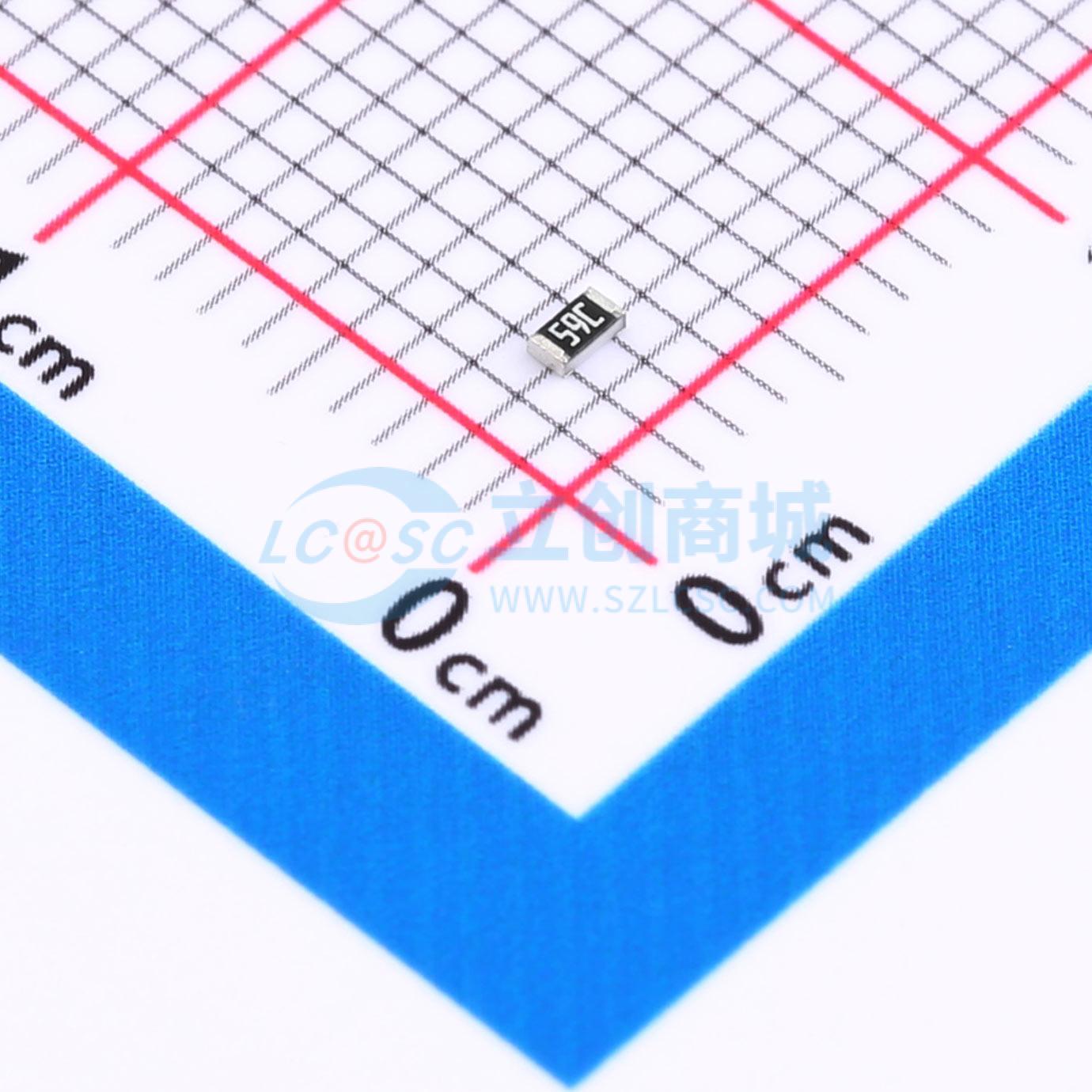 点击查看大图 RC0603FR-0740K2L实物图