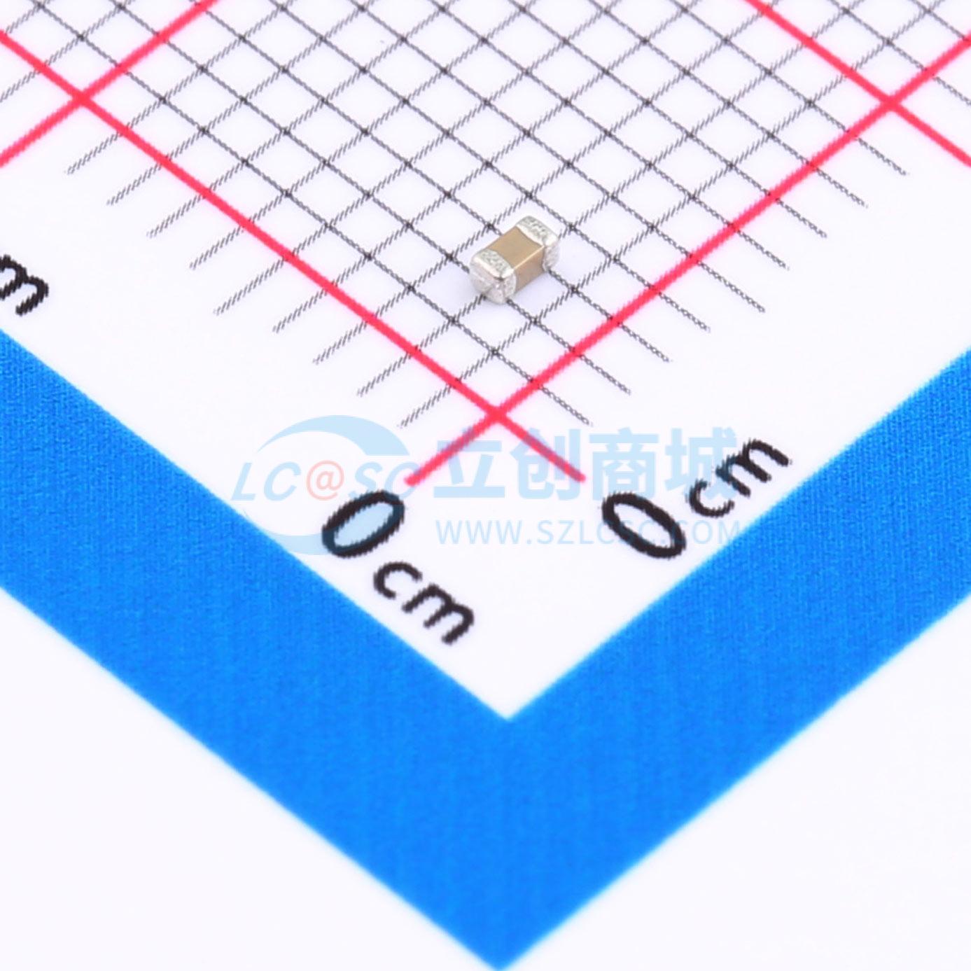 点击查看大图 CC0603JRX7R8BB222实物图