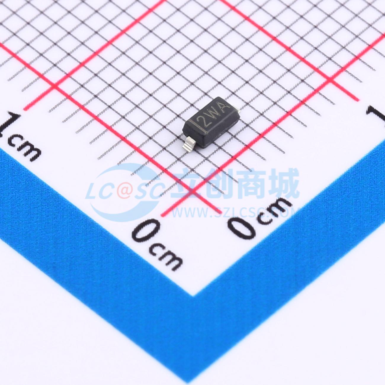 点击查看大图 BZT52B6V2实物图