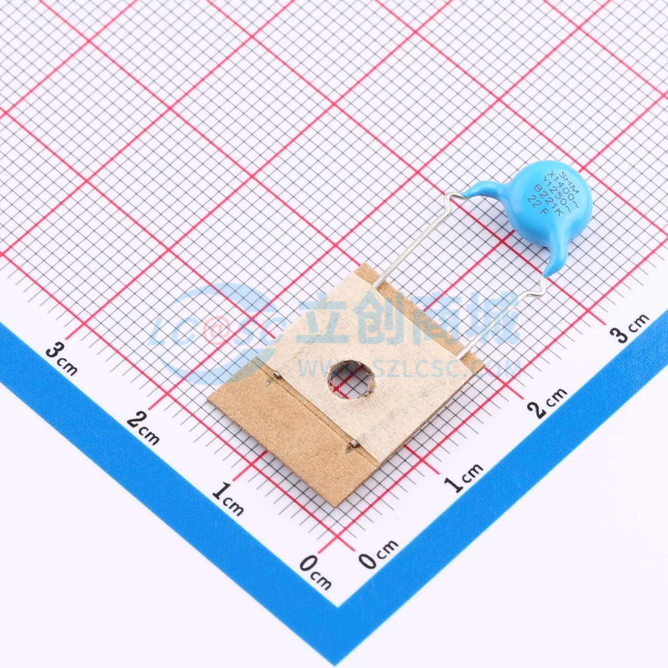 点击查看大图 DCF221K30Y5PG6VK0BT实物图