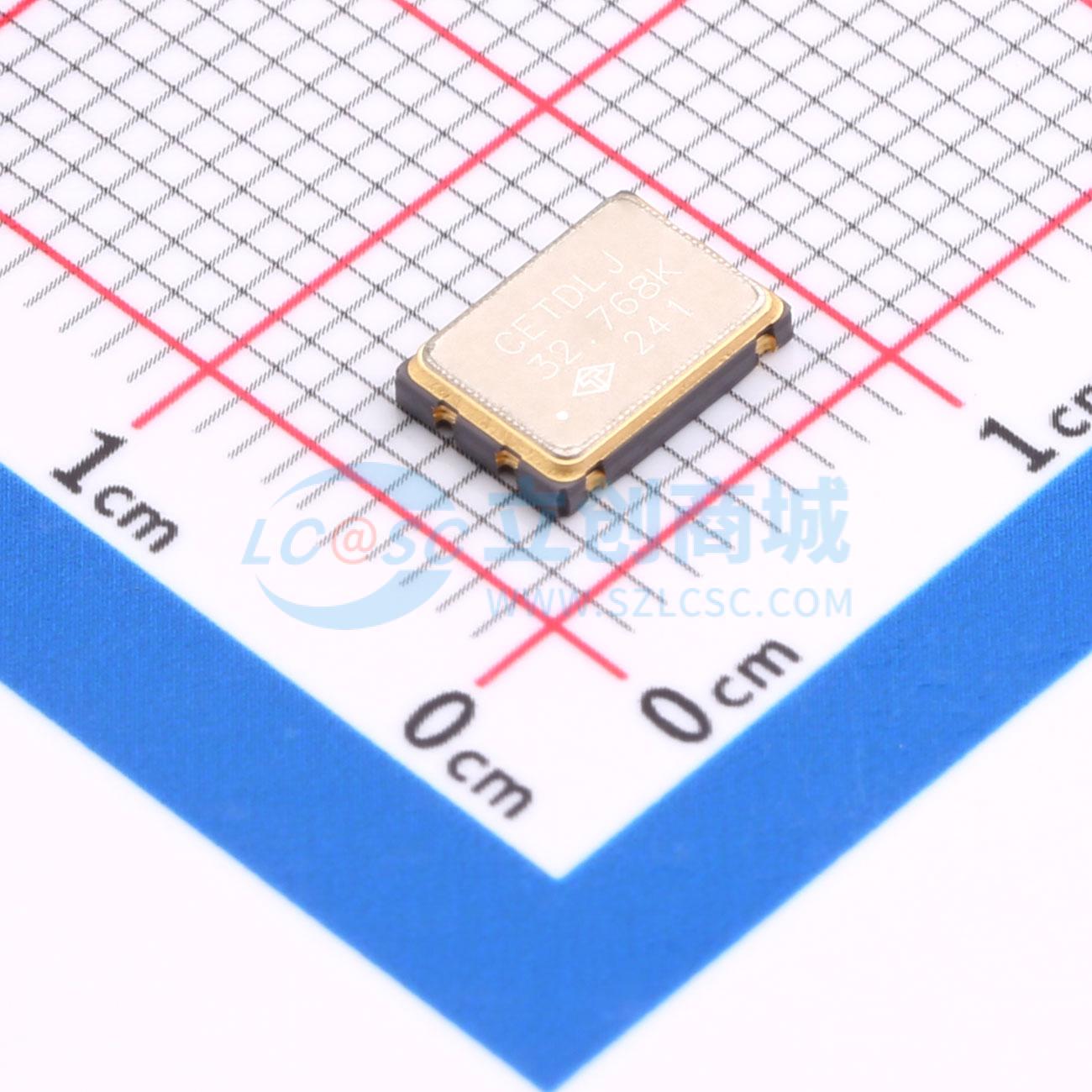 点击查看大图 OCETDLJANF-32.768KHZ实物图