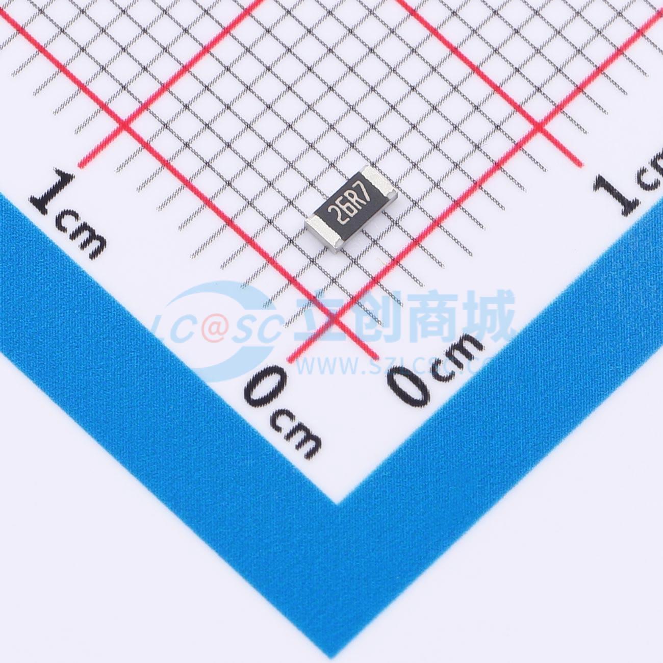 点击查看大图 GR1206F26R7T5G00实物图