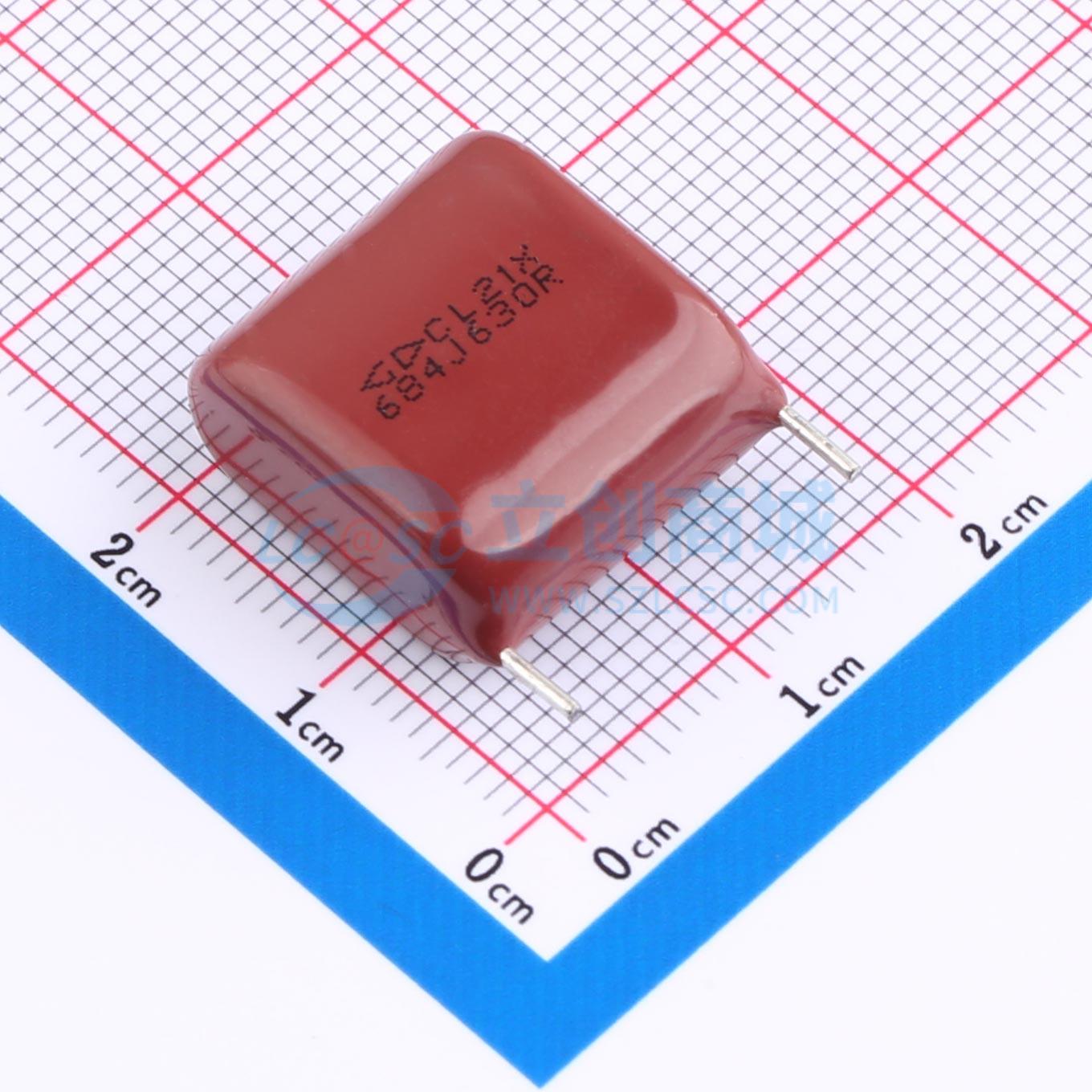 点击查看大图 C222J684J60Y350实物图