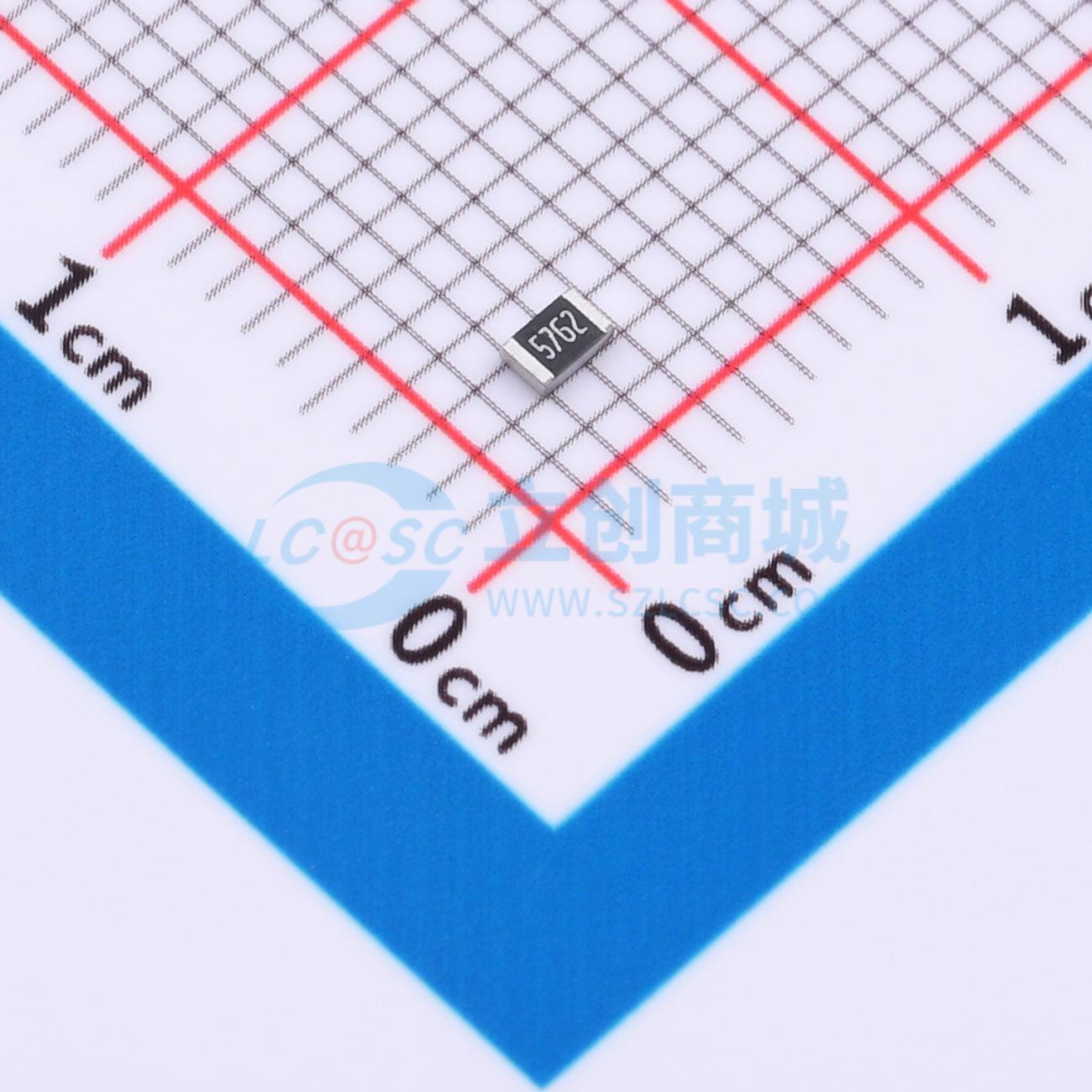 点击查看大图 GR0805F57K6T5G00实物图