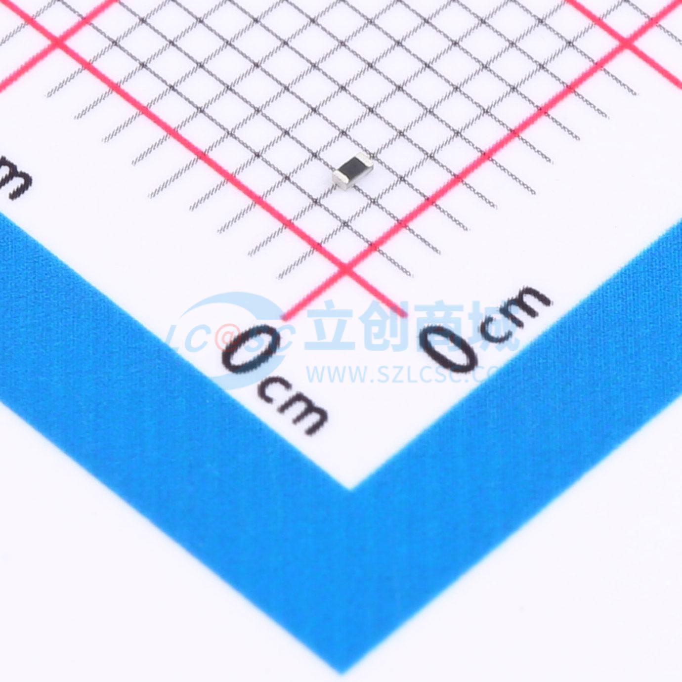 点击查看大图 CR0402J1M00Q10Z实物图