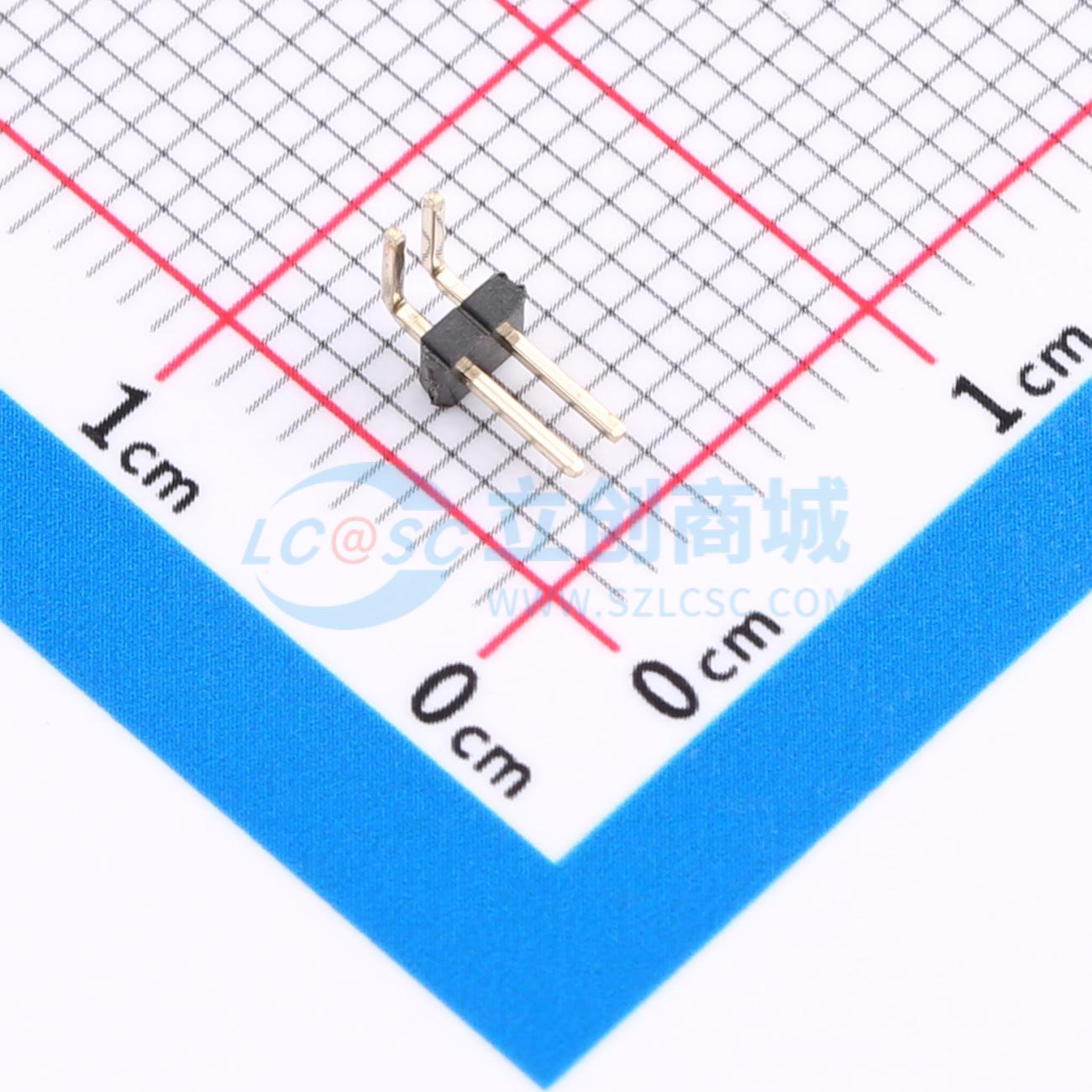 1.27-2P弯针实物图