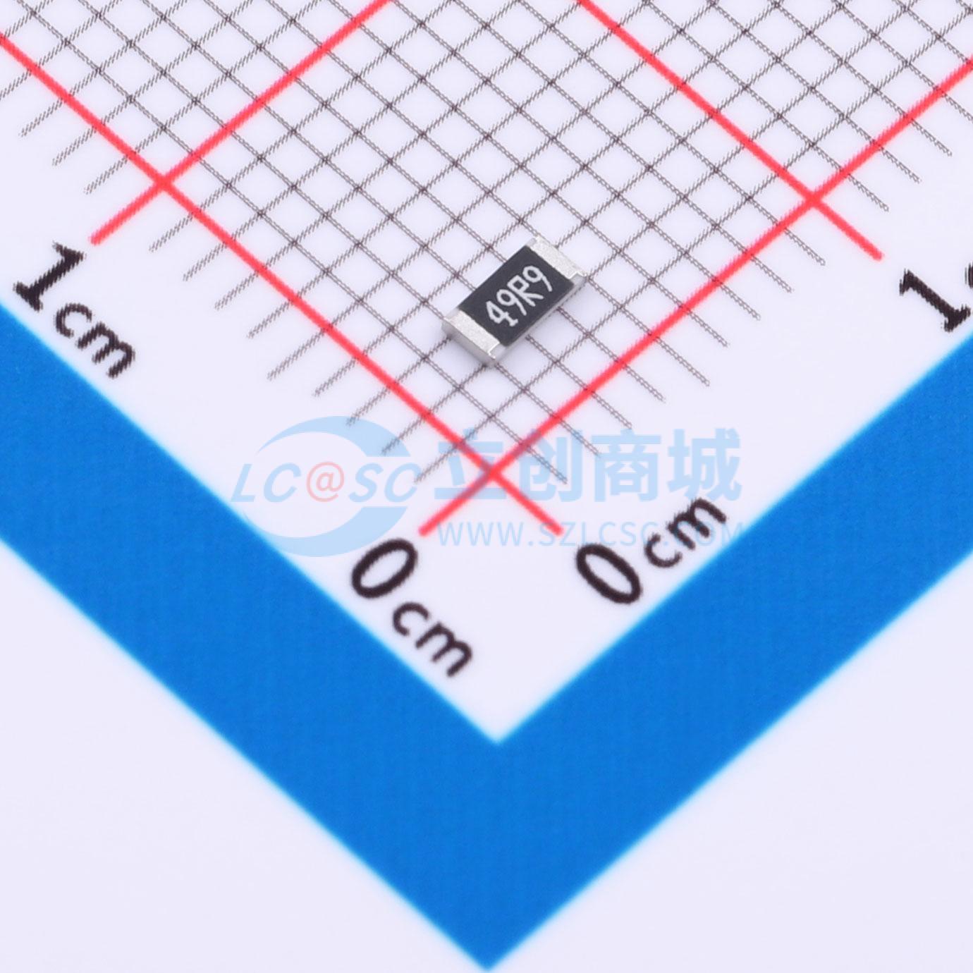 点击查看大图 RMCF1206FT49R9实物图