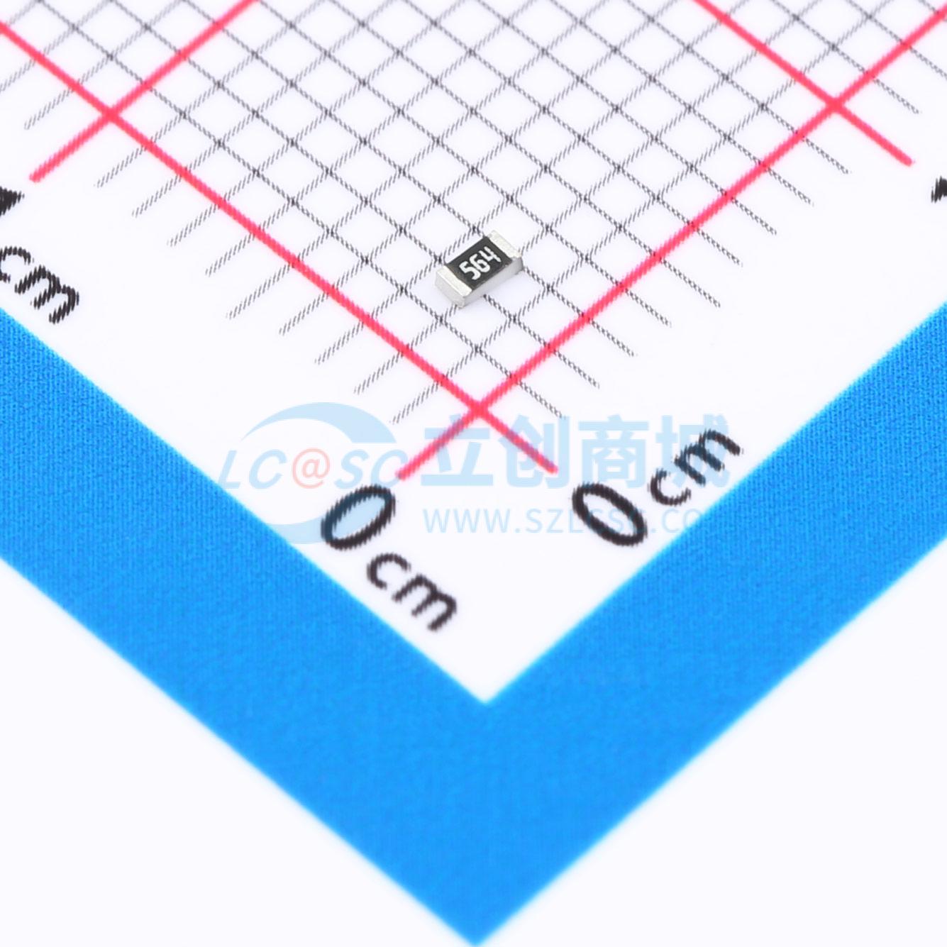 点击查看大图 CR0603J560KP05Z实物图
