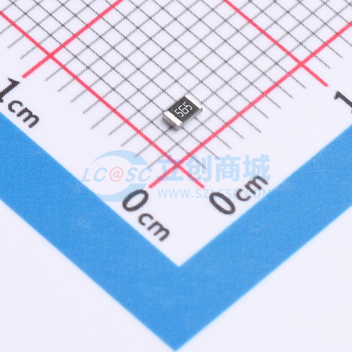 点击查看大图 GR0805J5M6T5G00实物图