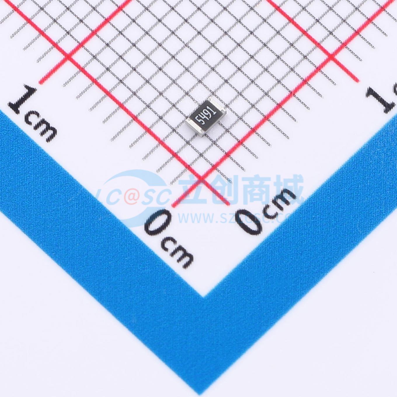 点击查看大图 GR0805F5K49T5G00实物图