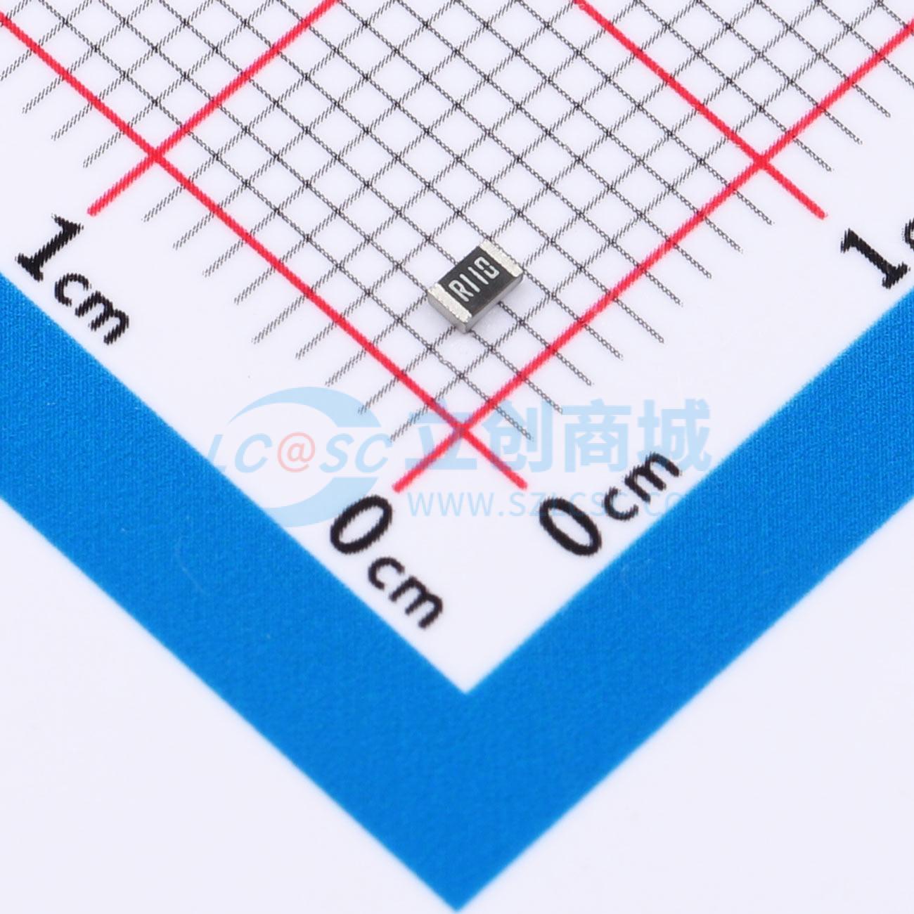 点击查看大图 GR0805F0R11T5G00实物图