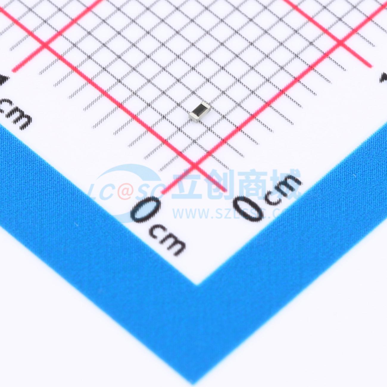 点击查看大图 PTFR0402B10K0N9实物图