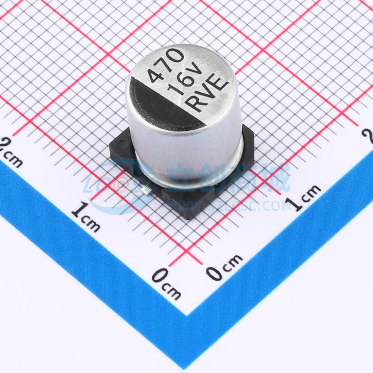 RVE1C471M1010实物图