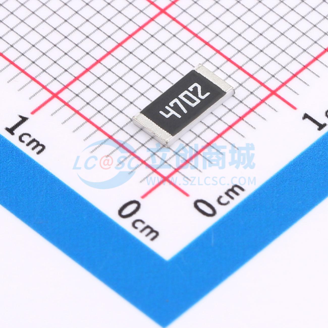 点击查看大图 FRC2512F4702TS实物图