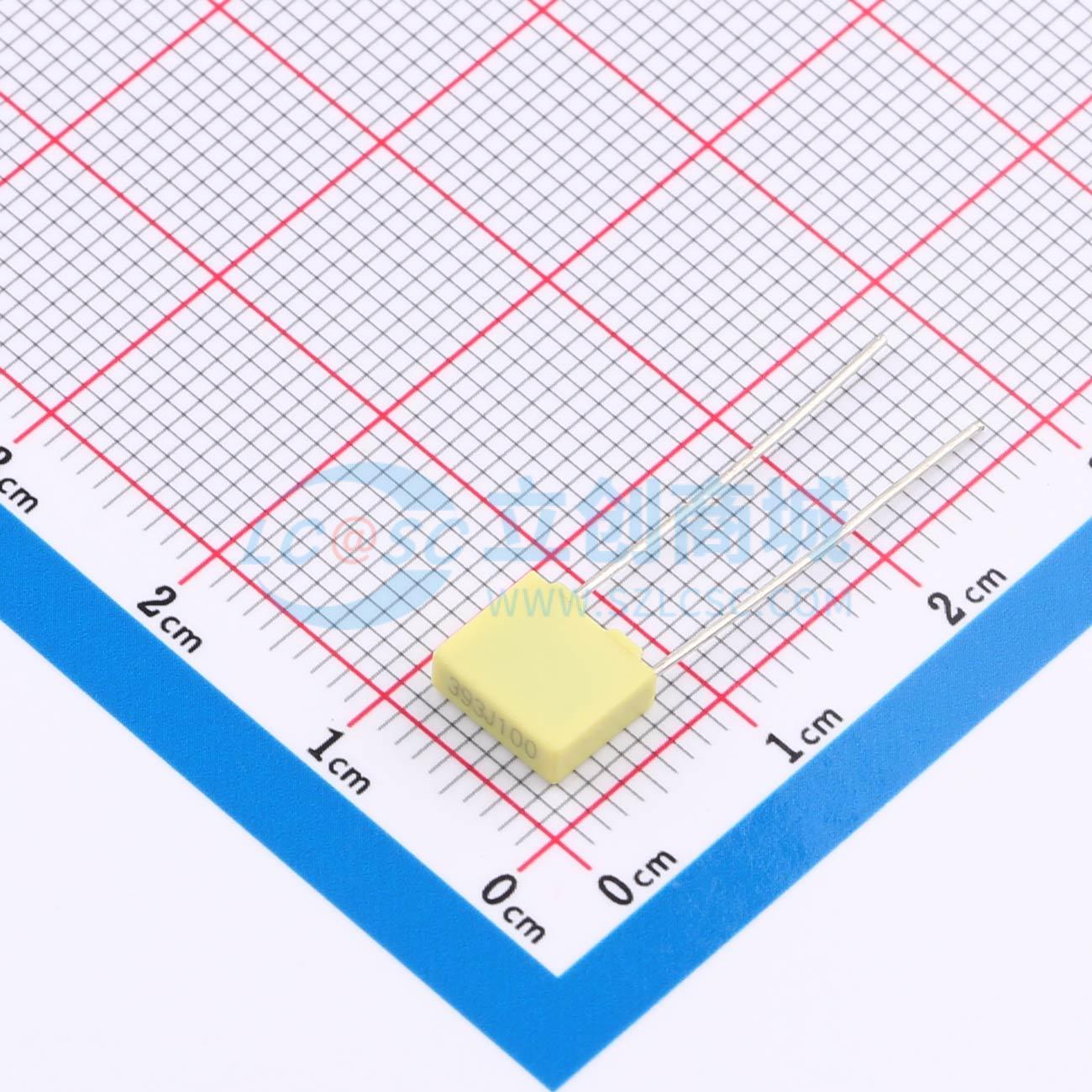 点击查看大图 SMEC393J100M1实物图