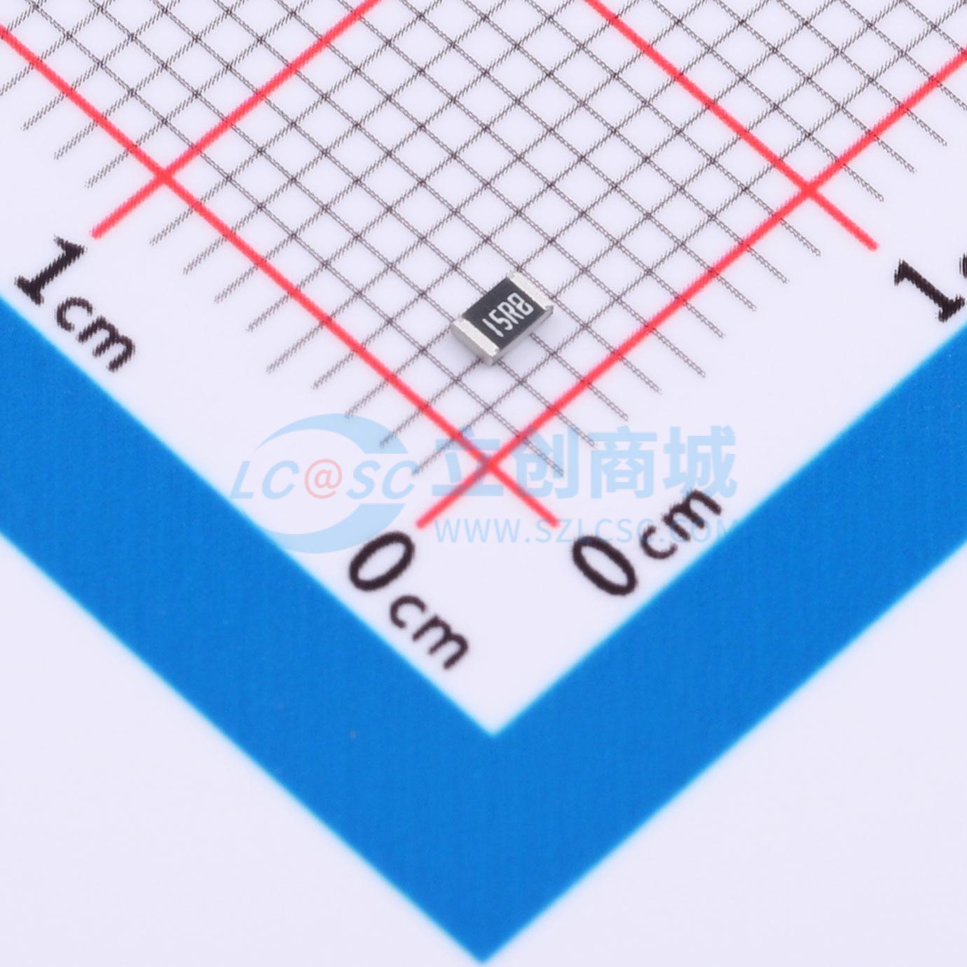 点击查看大图 GR0805F15R8T5G00实物图