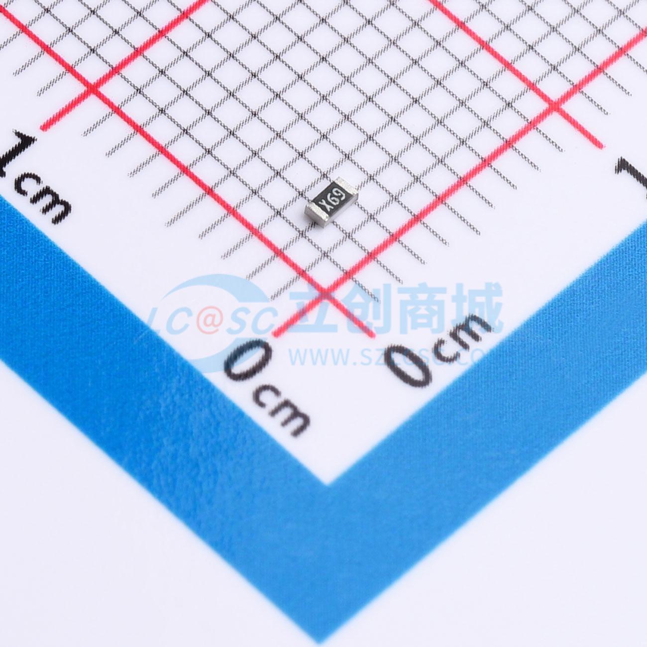 点击查看大图 GR0603F51R1T5G00实物图