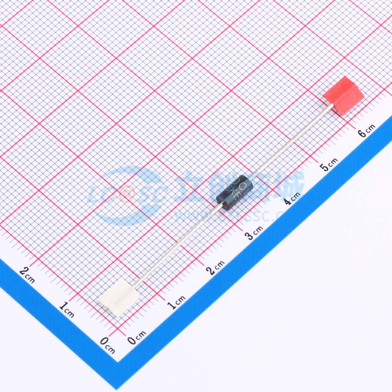 点击查看大图 P6KE10CA实物图