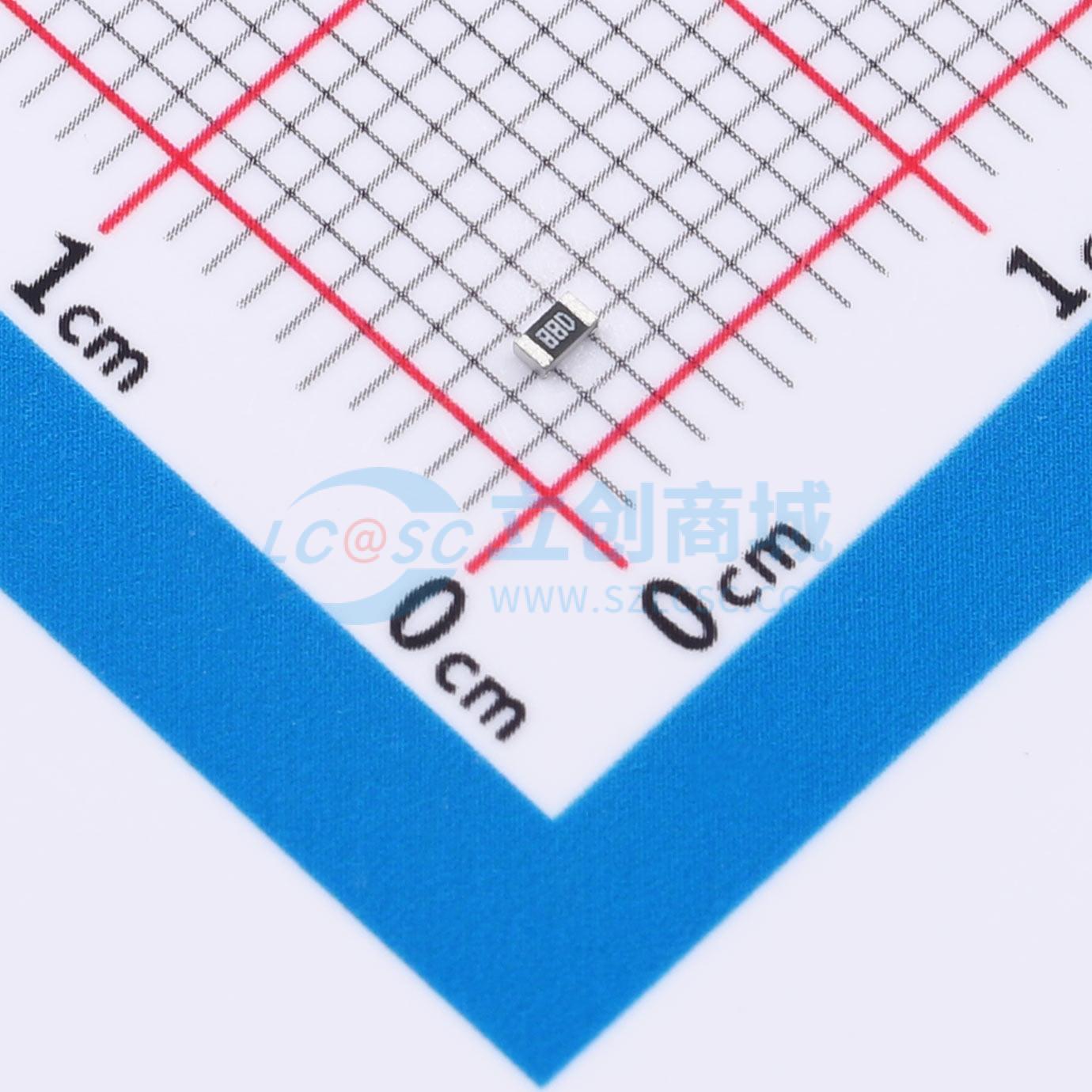 点击查看大图 RMCF0603FT806K实物图