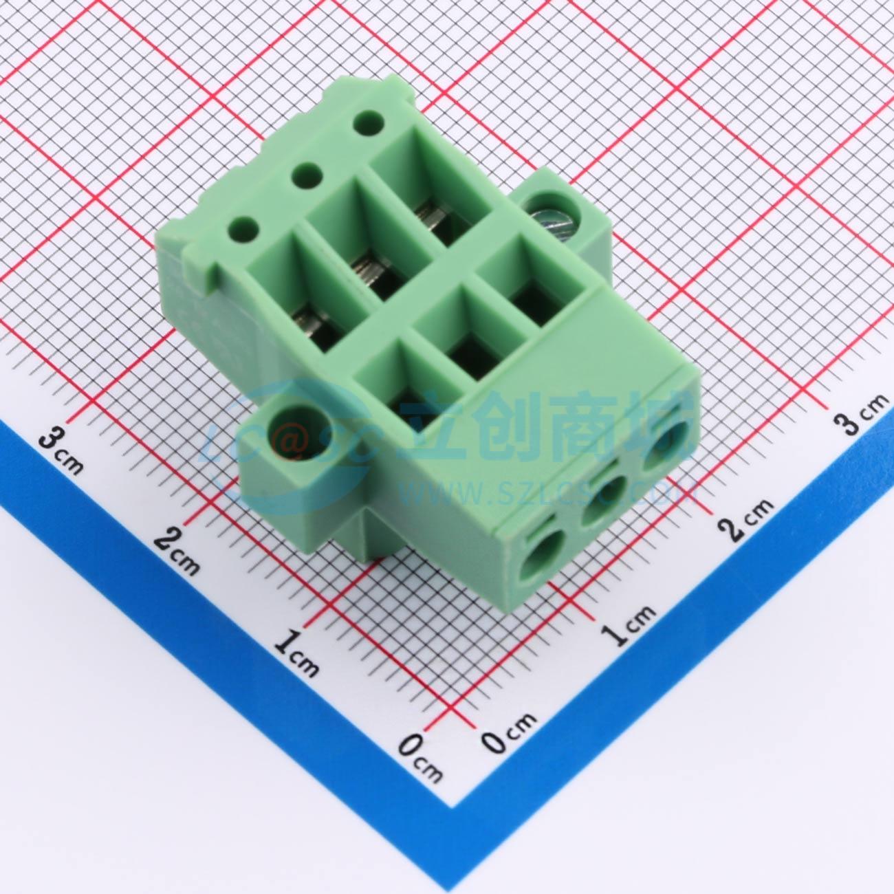 KF2EDGKHM-5.08-3P实物图