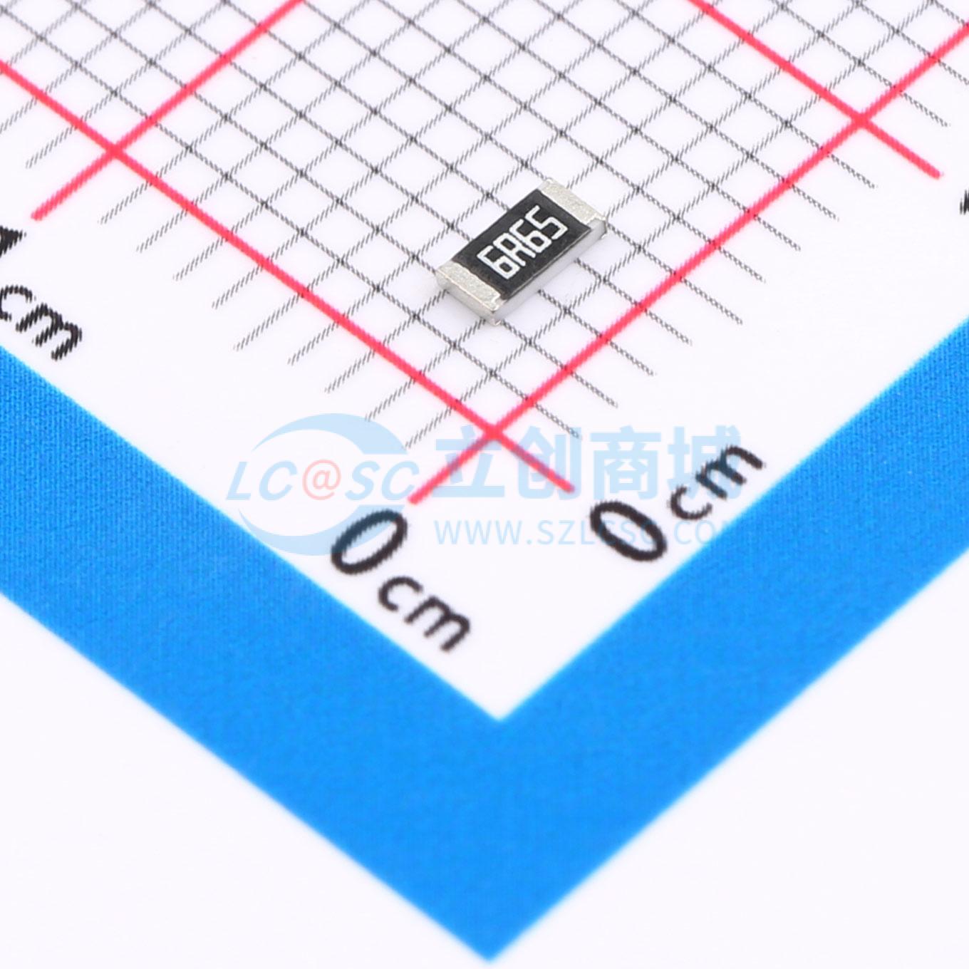 点击查看大图 RC1206FR-076R65L实物图