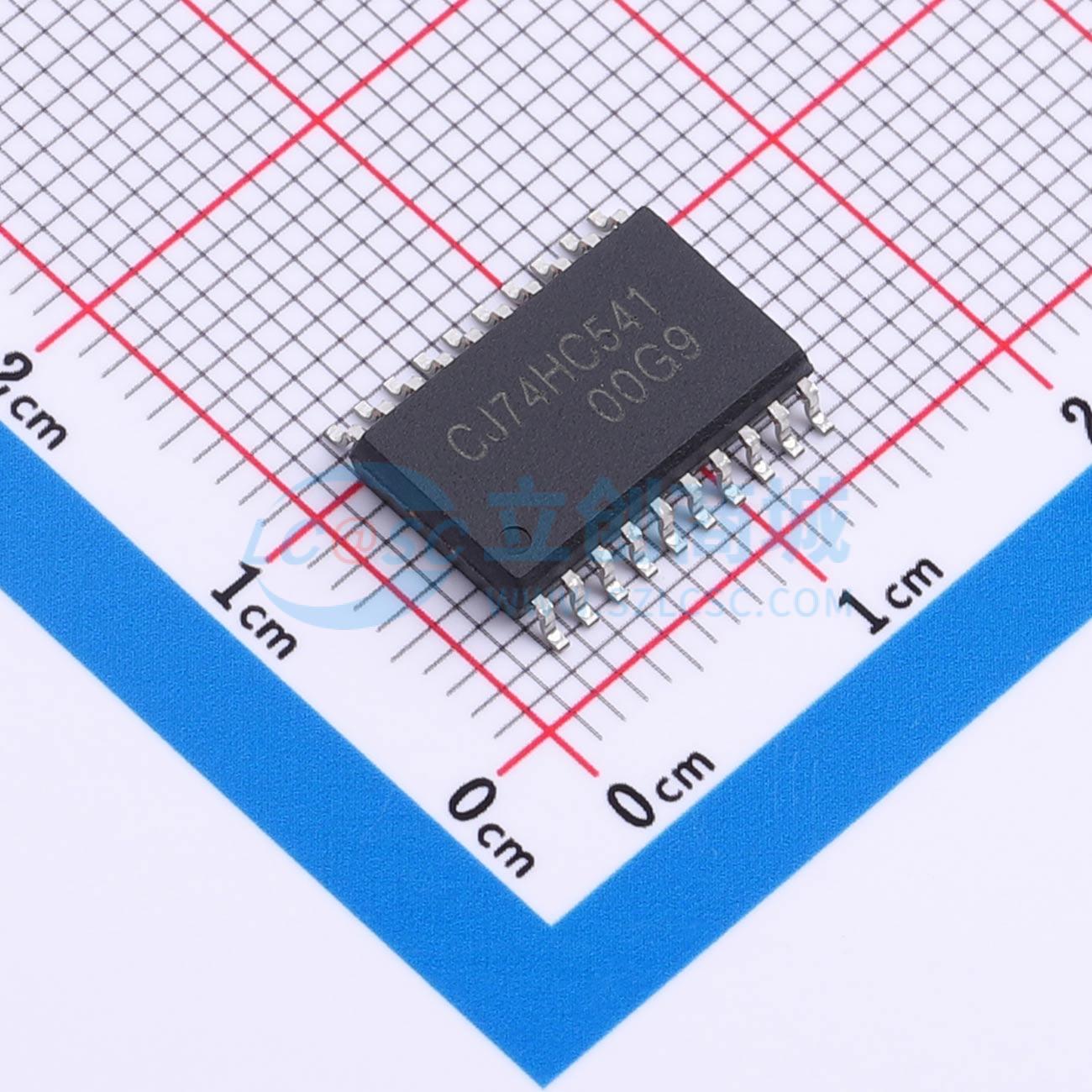 点击查看大图 CJ74HC541AGN实物图