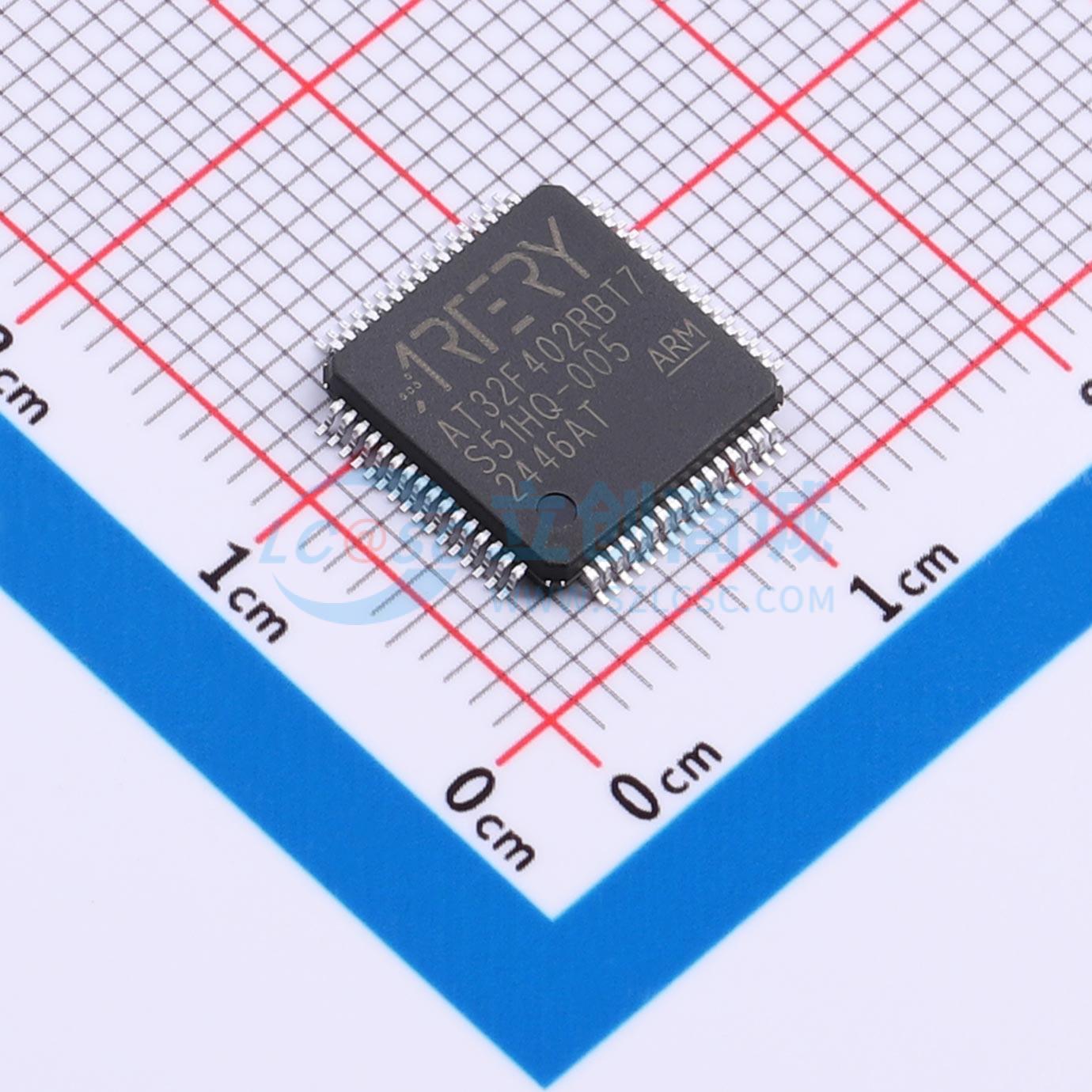 点击查看大图 AT32F402RBT7实物图
