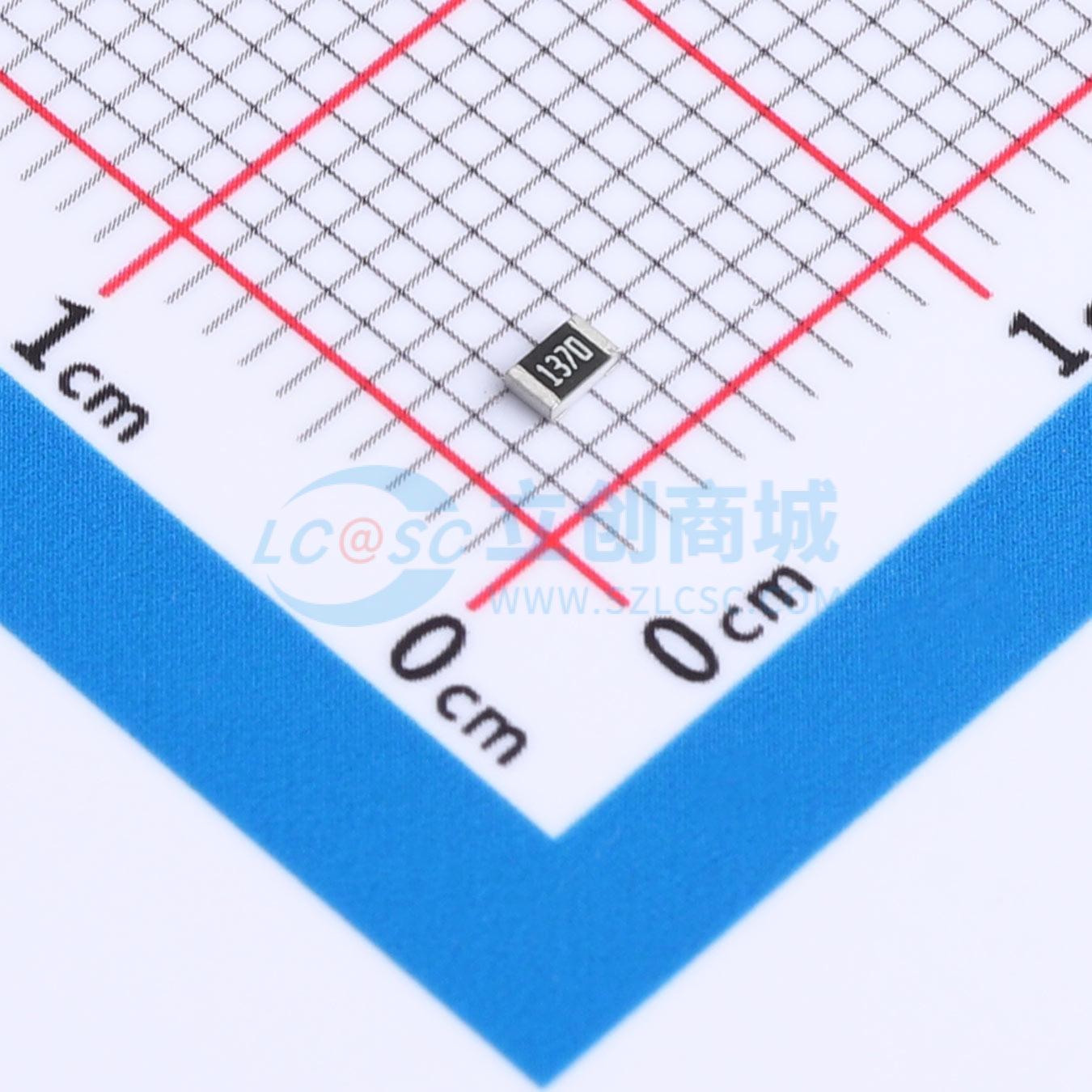 点击查看大图 GR0805F137RT5G00实物图